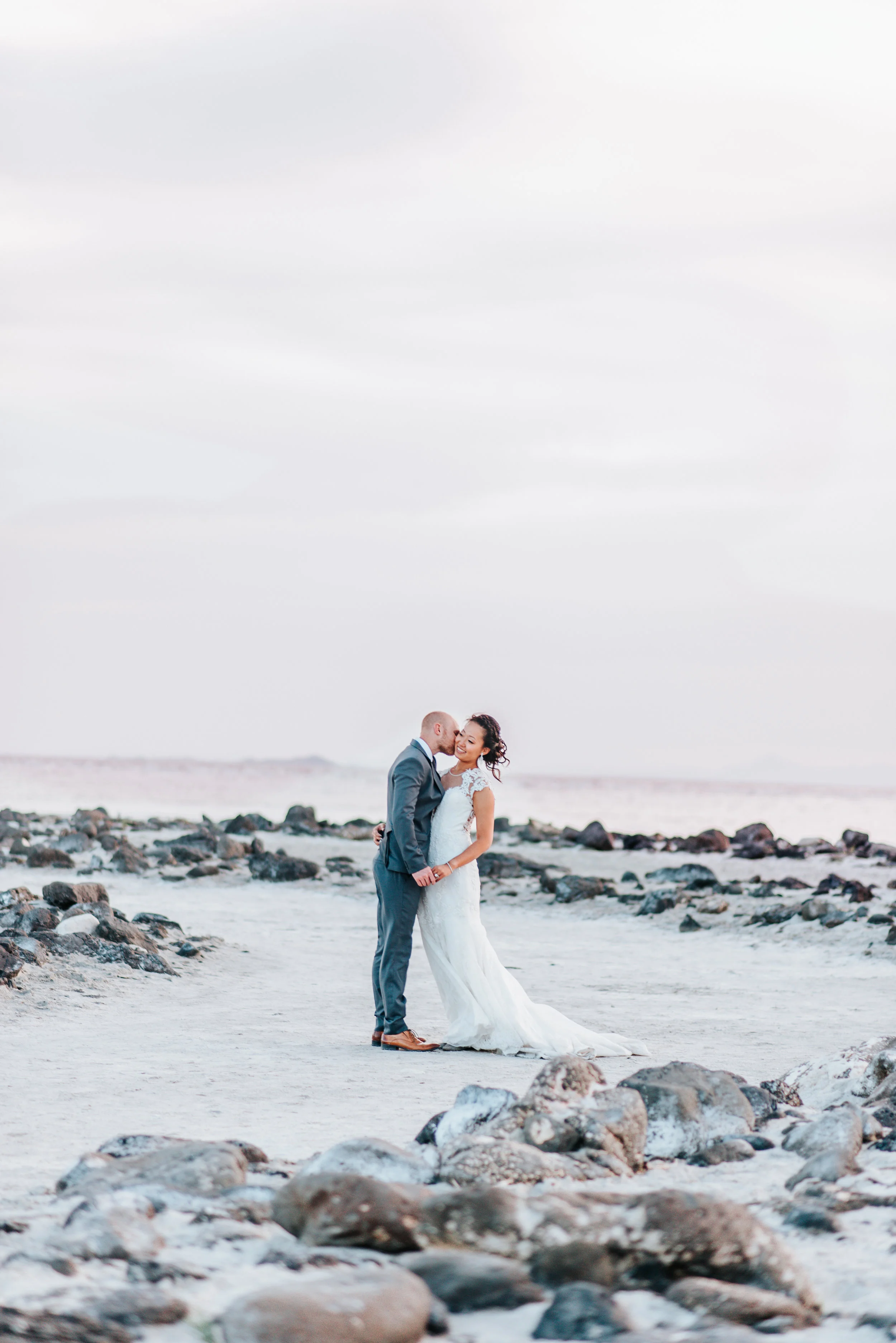 Andy & Lydia | Spiral Jetty Wedding Formals | Utah Wedding Photography