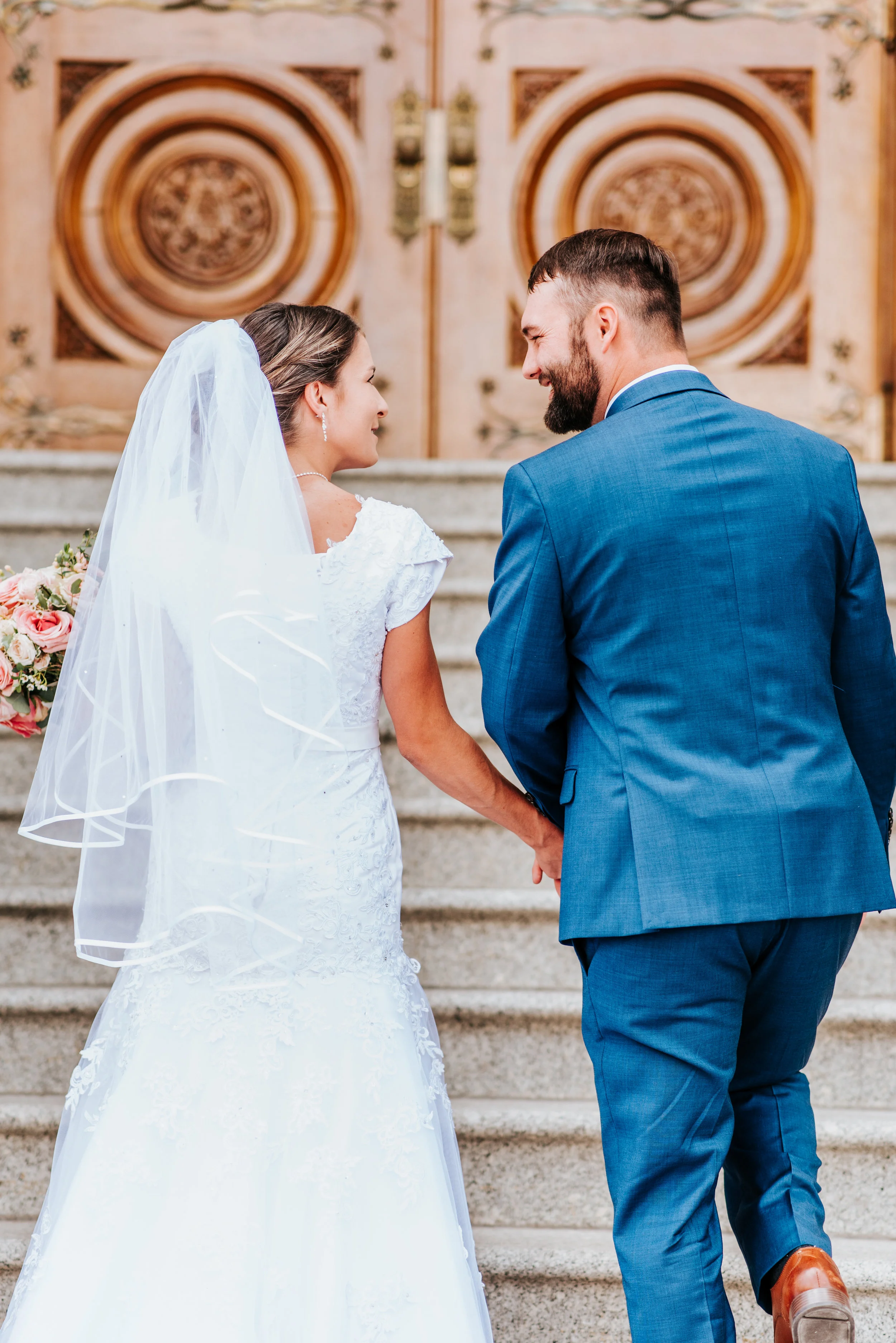 Brad & Heather Wedding Day | Salt Lake Temple Wedding | Utah Wedding Photographer