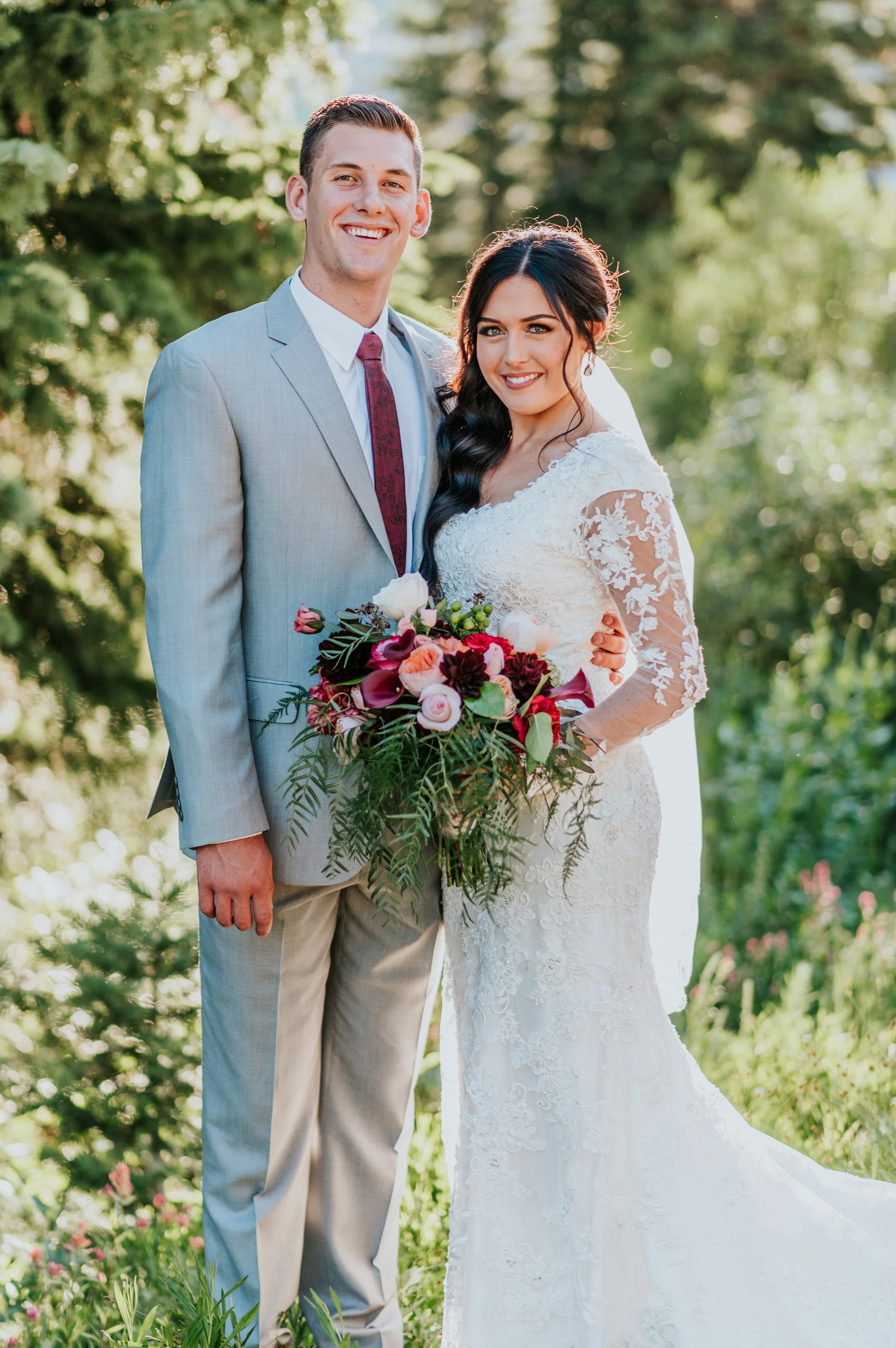 Tausha & Jordan | Albion Basin Wedding Formals | Northern Utah Wedding Photographer