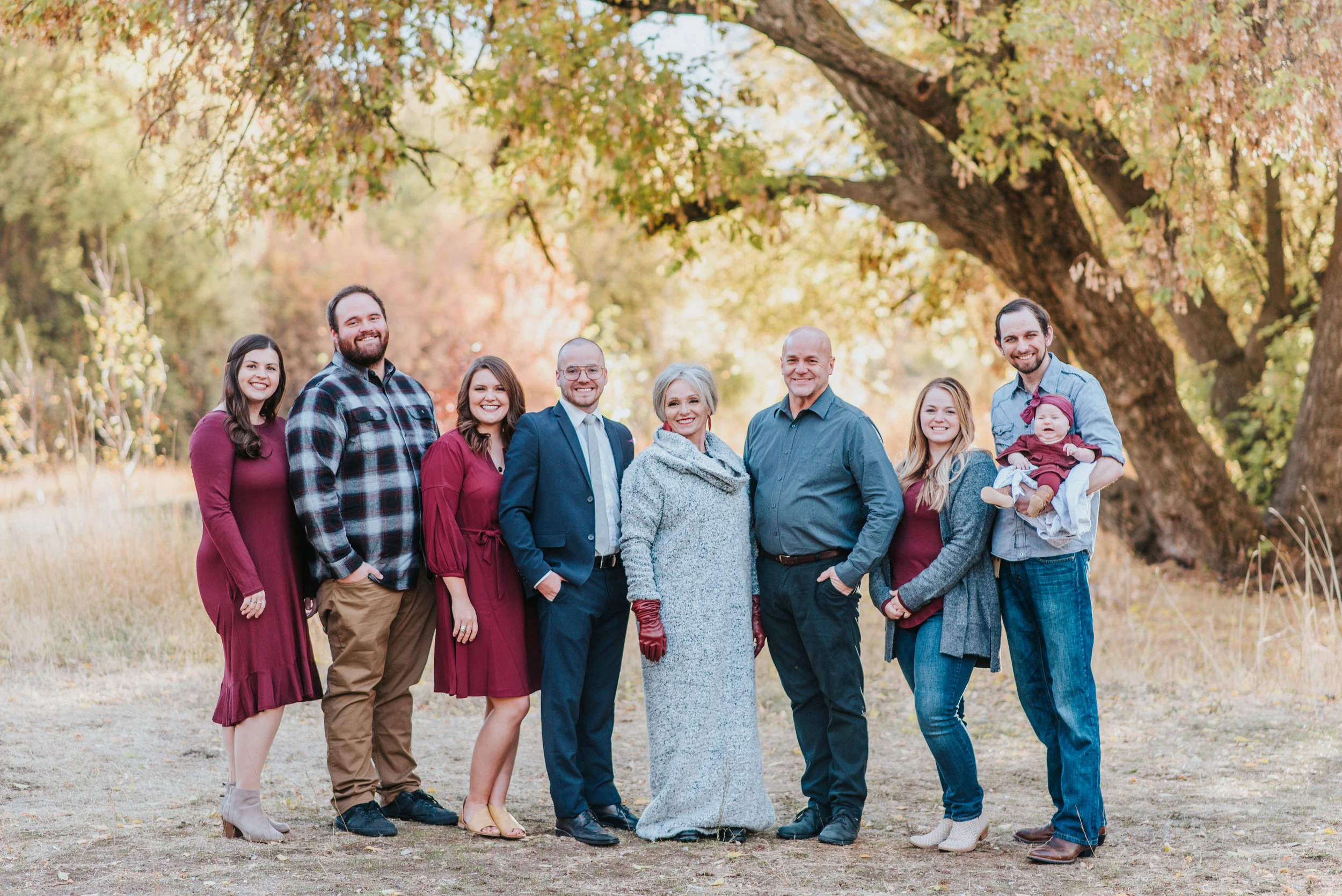 The Ware Family | Fall Extended Family Portraits | Northern Utah Family Photographer