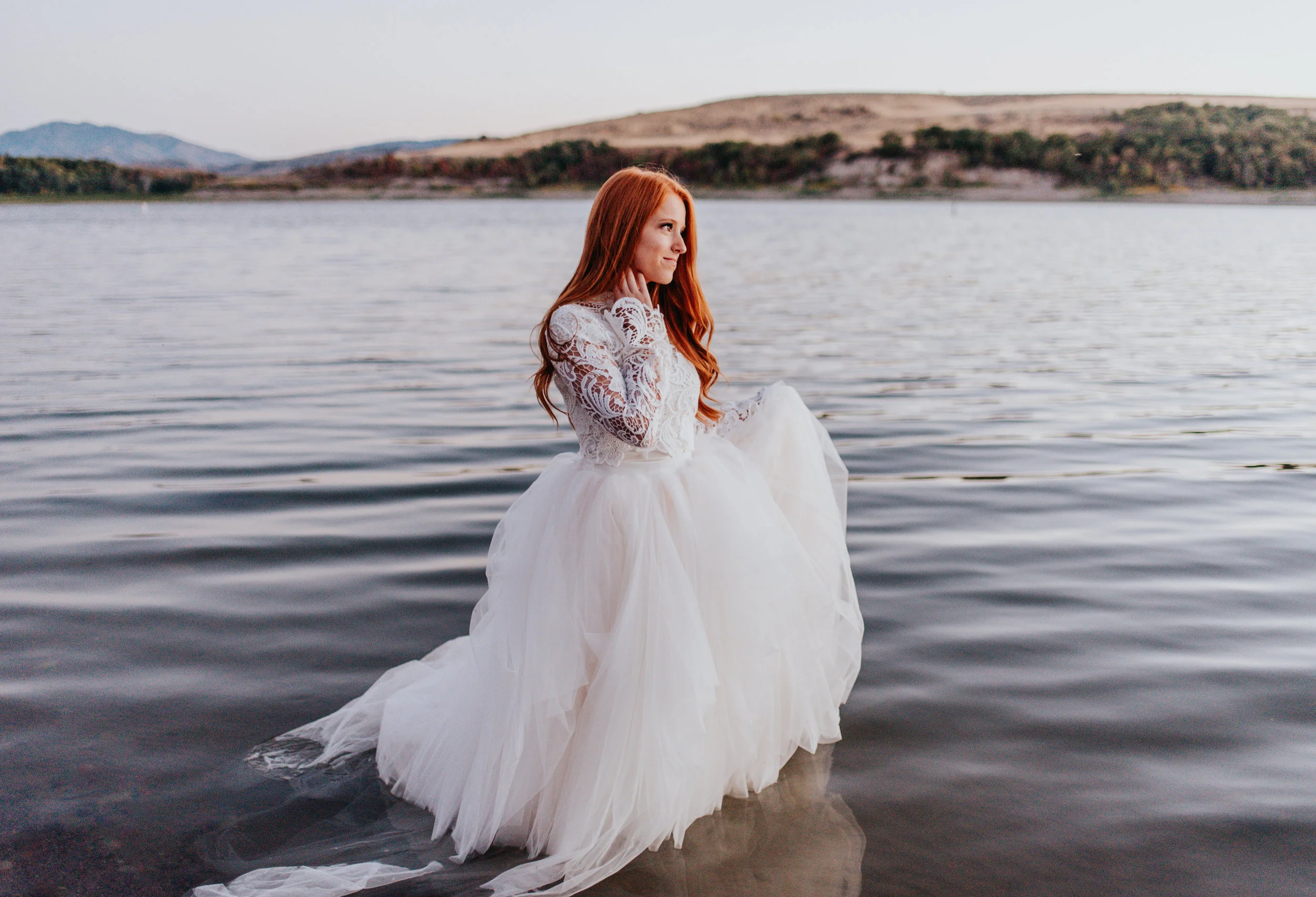 Logan &amp; Brooke Couples Session | Hyrum Reservoir | Northern Utah Wedding Photography