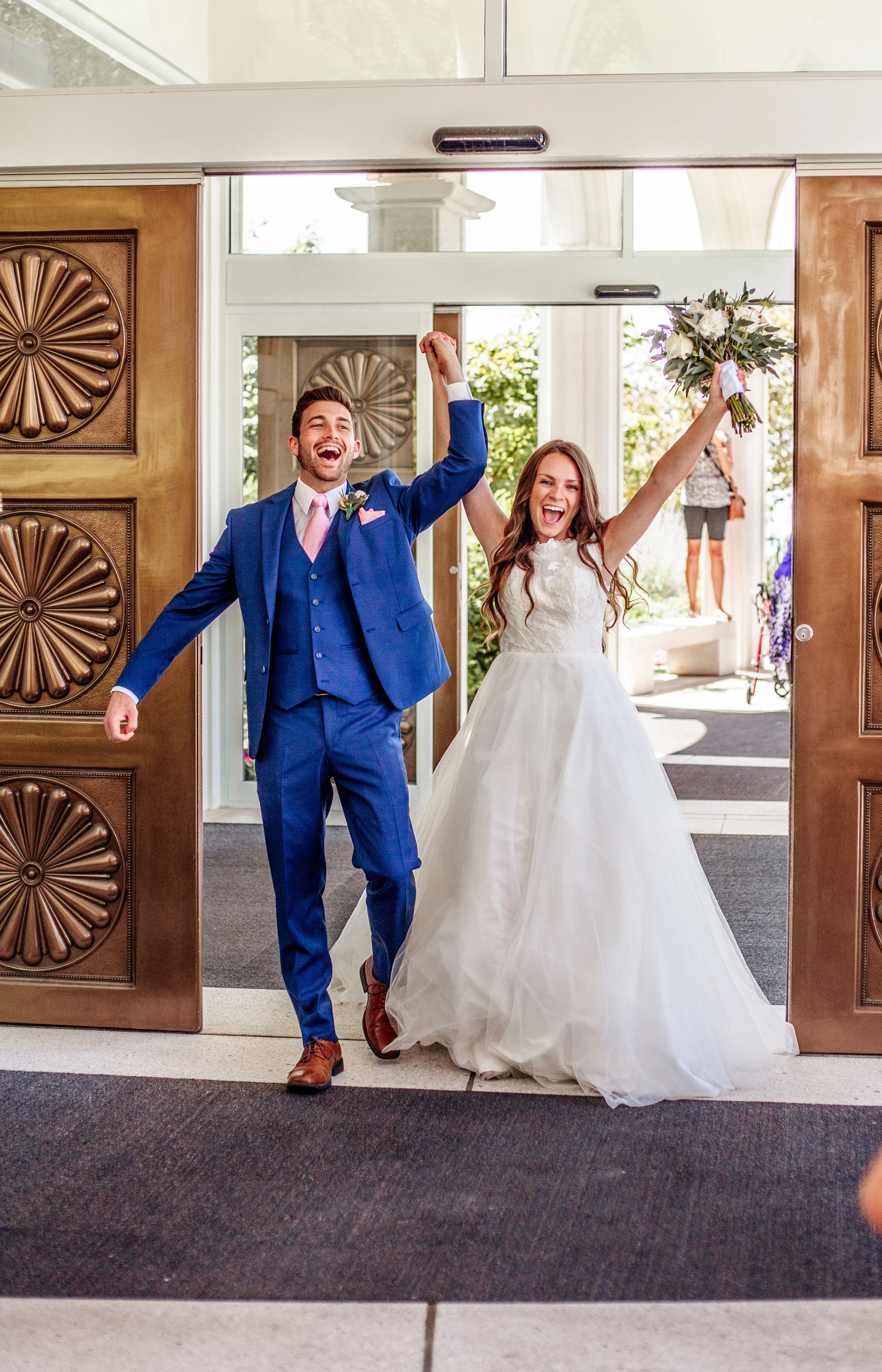 Caden &amp; Karlie Wedding Day | Bountiful LDS Temple | Bountiful Wedding Photographer