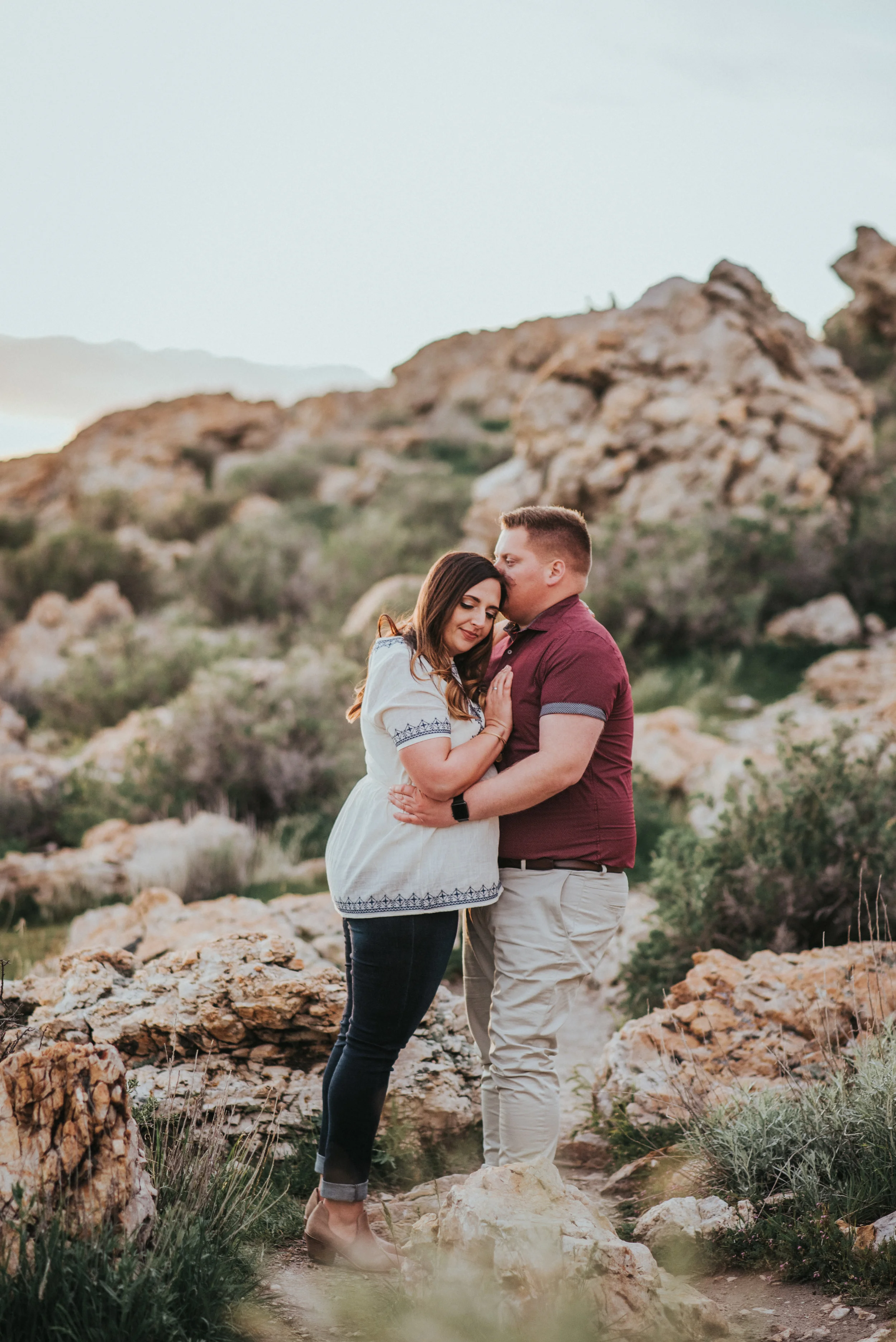  formal couple outfit inspiration perfect for engagement session photo shoots client attire inspiration for men and women utah couple antelope island photo shoot professional photographer #engagement #antelopeisland #utah #love #soontobehusbandandwif