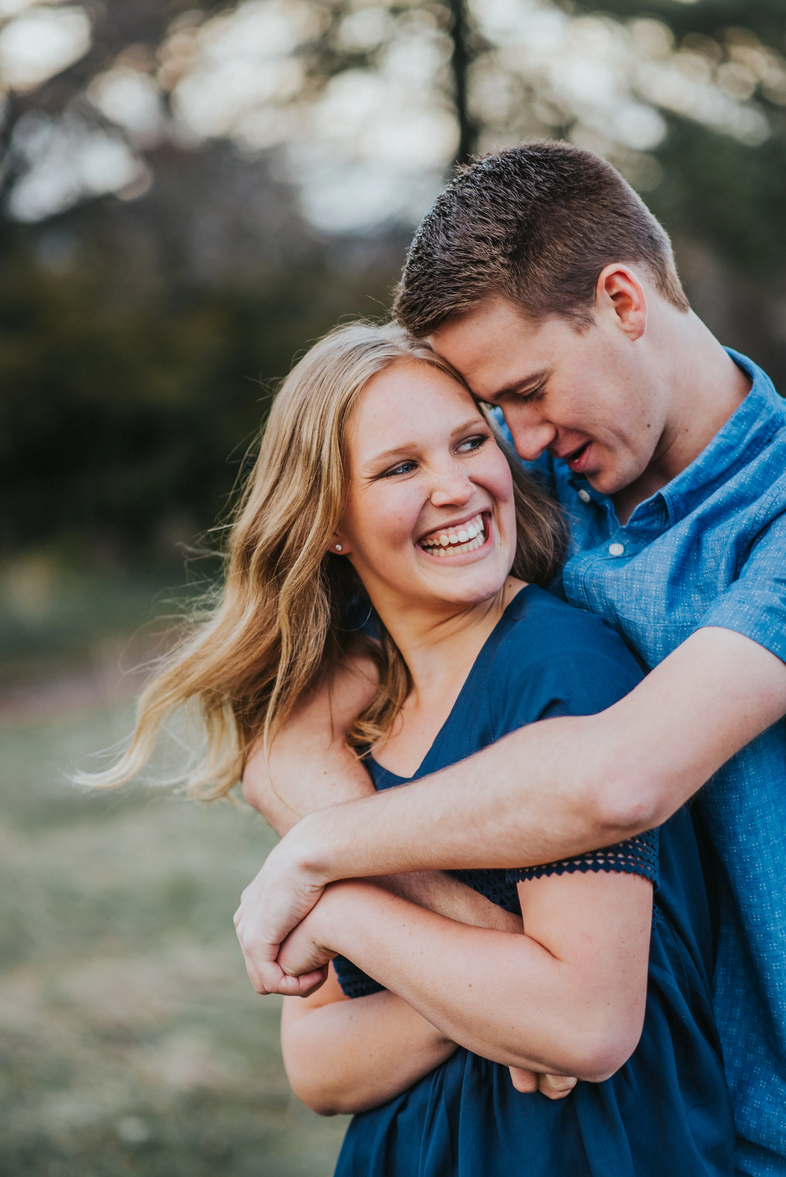  Green canyon engagement shoot Logan utah engagement session engagement photos couple posing ideas true love emotional wedding photos bride to be blue outfit inspo what to wear to engagement photos wrapped in love arms around each other posing ideas 