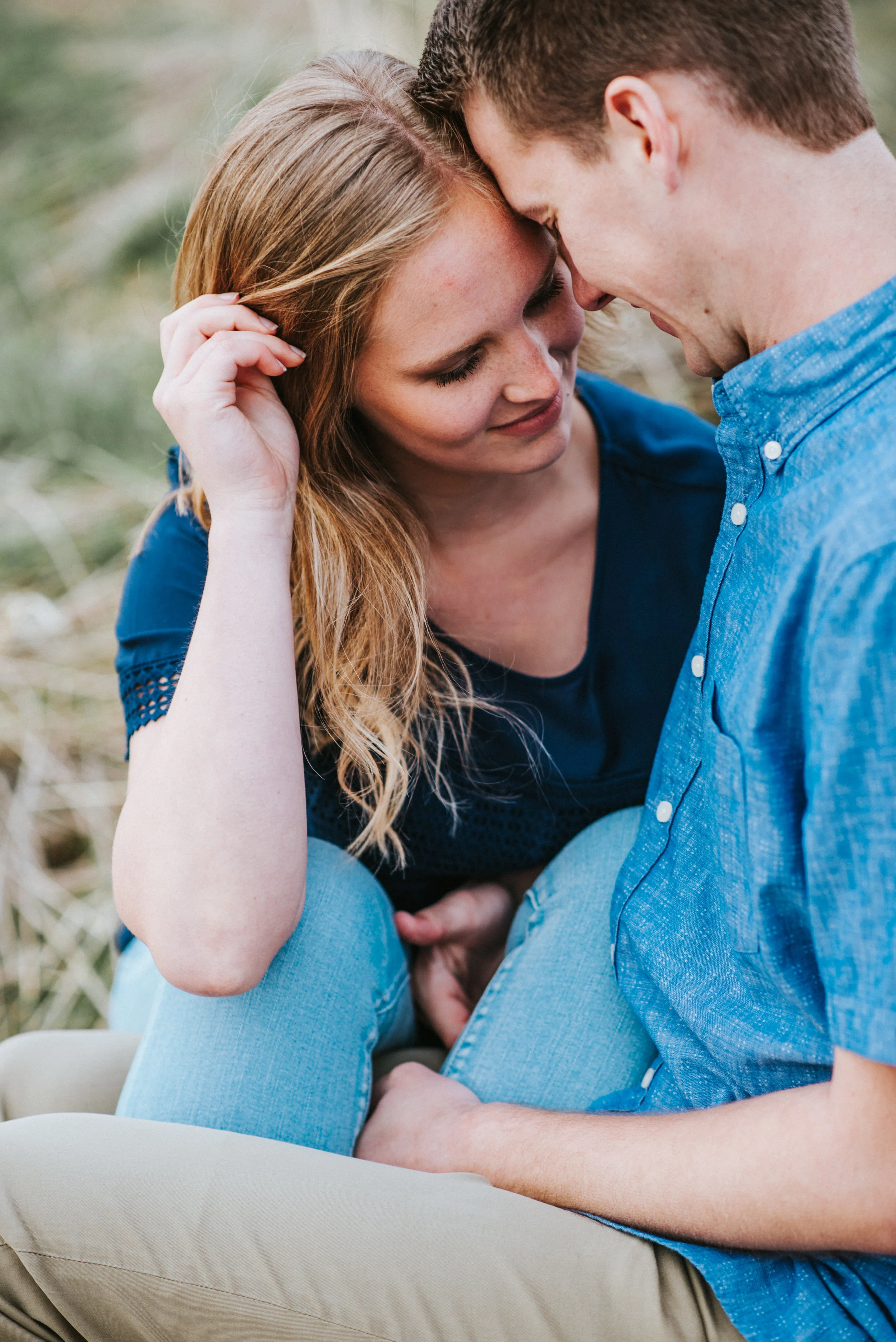  Logan utah green canyon engagement session cache valley photographer wedding photographer engagement photos what to wear to engagement photos simple outfits blue outfits in love romantic couple intimate engagement photos couple posing ideas couple s