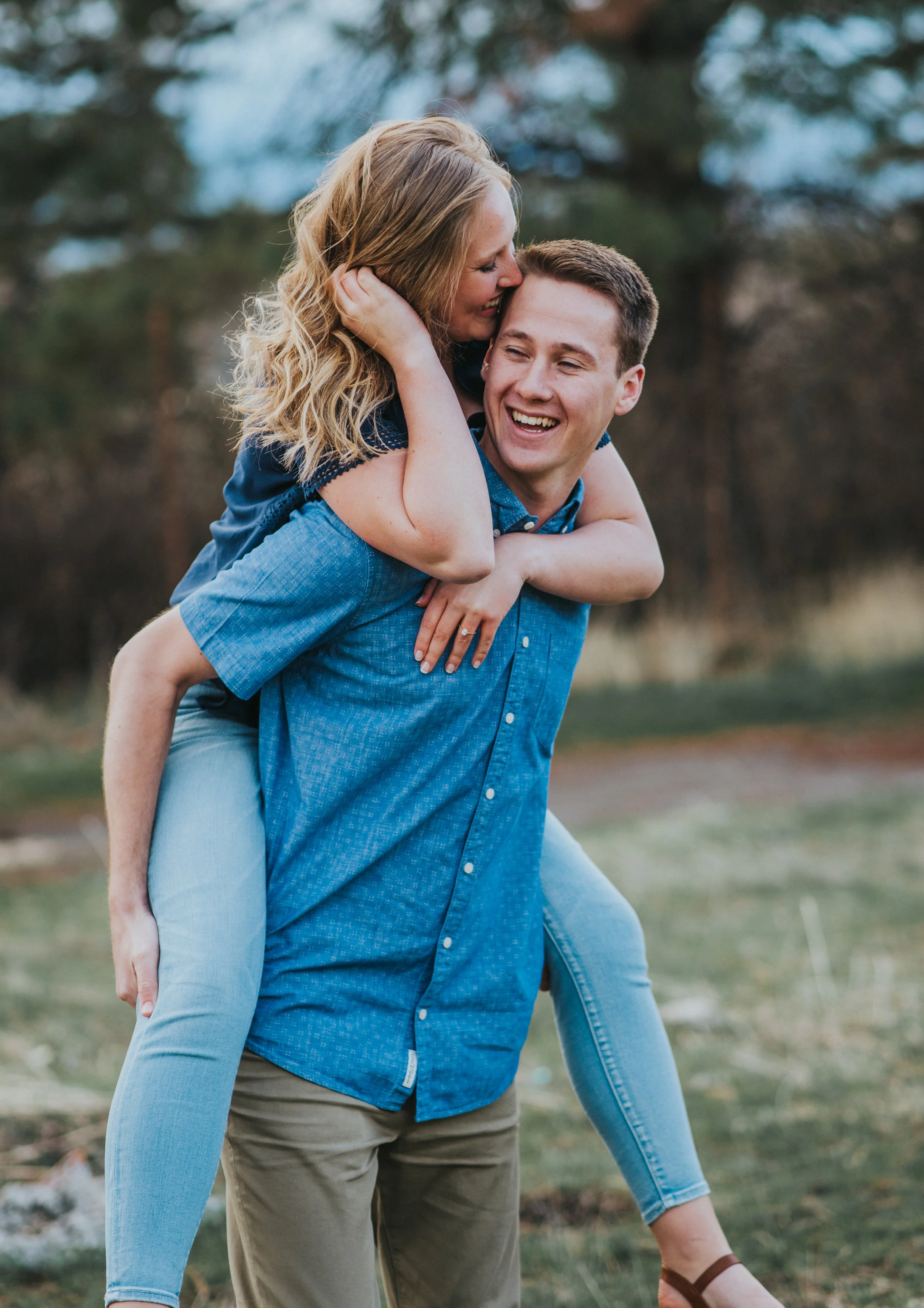  Cache valley photographer Logan utah green canyon engagement session wedding photographer what to wear to engagement photos blue outfit inspo casual outfit inspo couple posing ideas guy carrying girl posing ideas intimate posing ideas fun posing ide