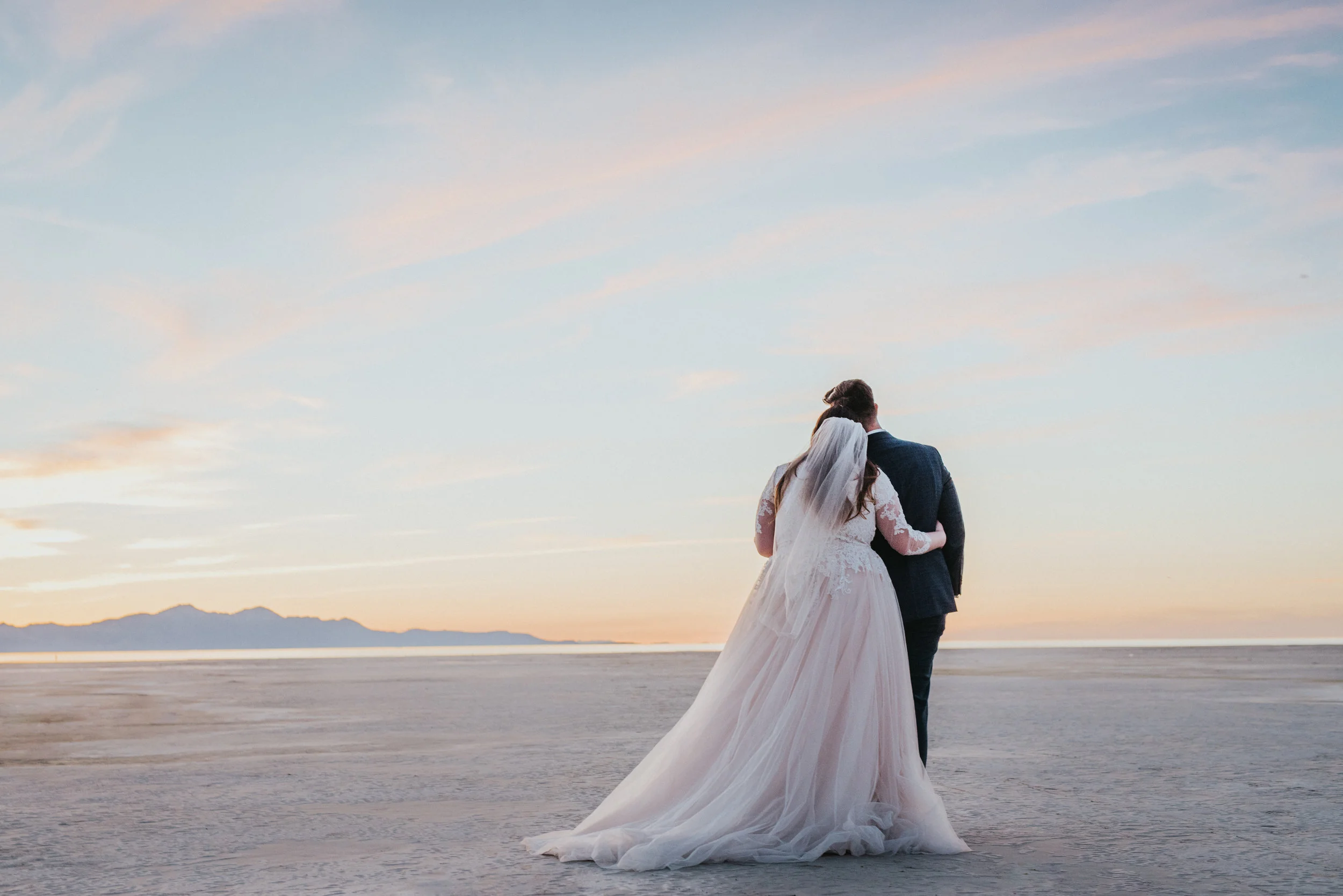 Austin &amp; Kami Formals | Salt Flat Formal Session | Salt Lake Wedding Photographer