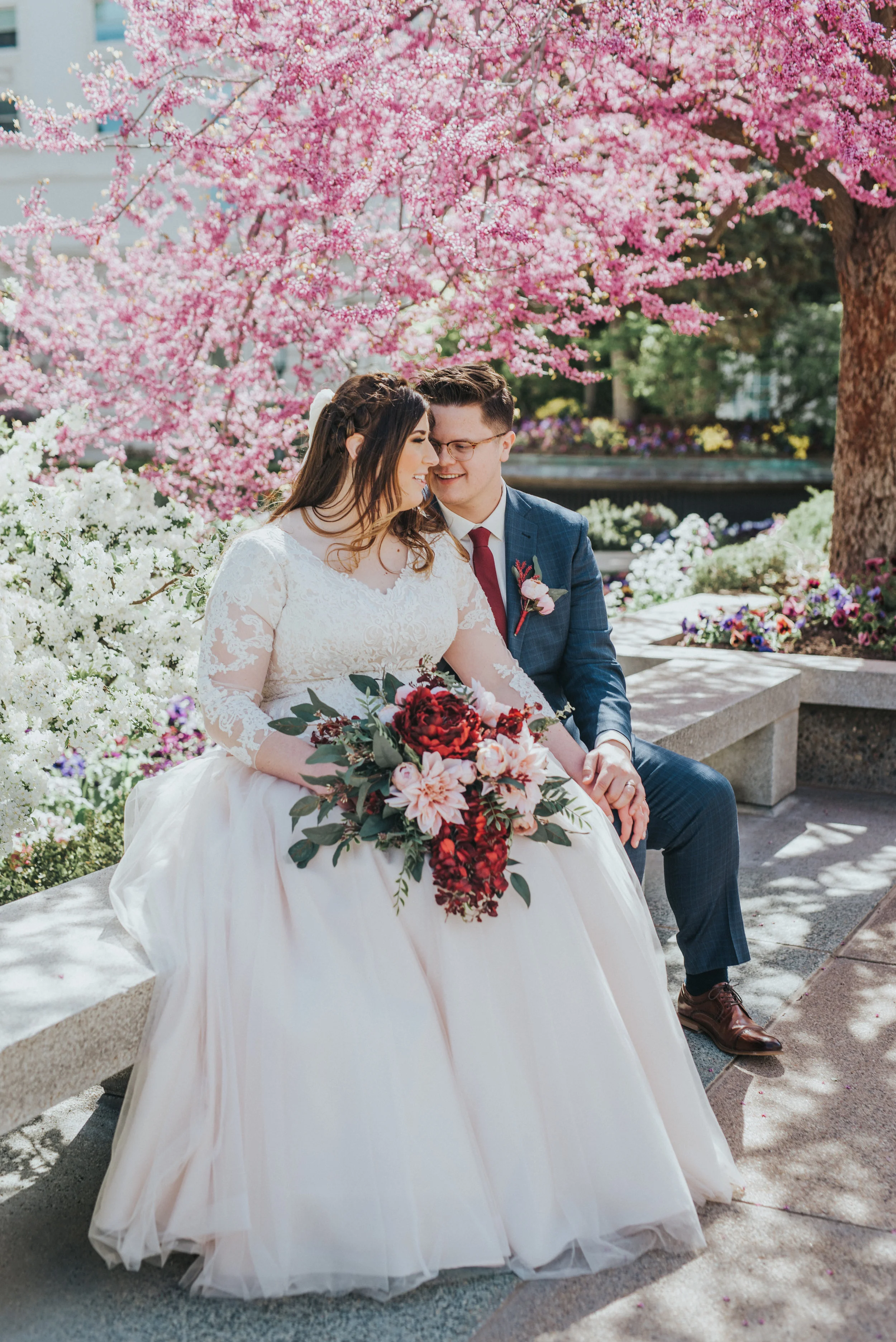  utah wedding photography salt lake city wedding photographer bride and groom ball gown wedding dress classy wedding style traditional bride simple wedding spring wedding may wedding inspo wedding hair and makeup inspo wedding flower inspo colorful w