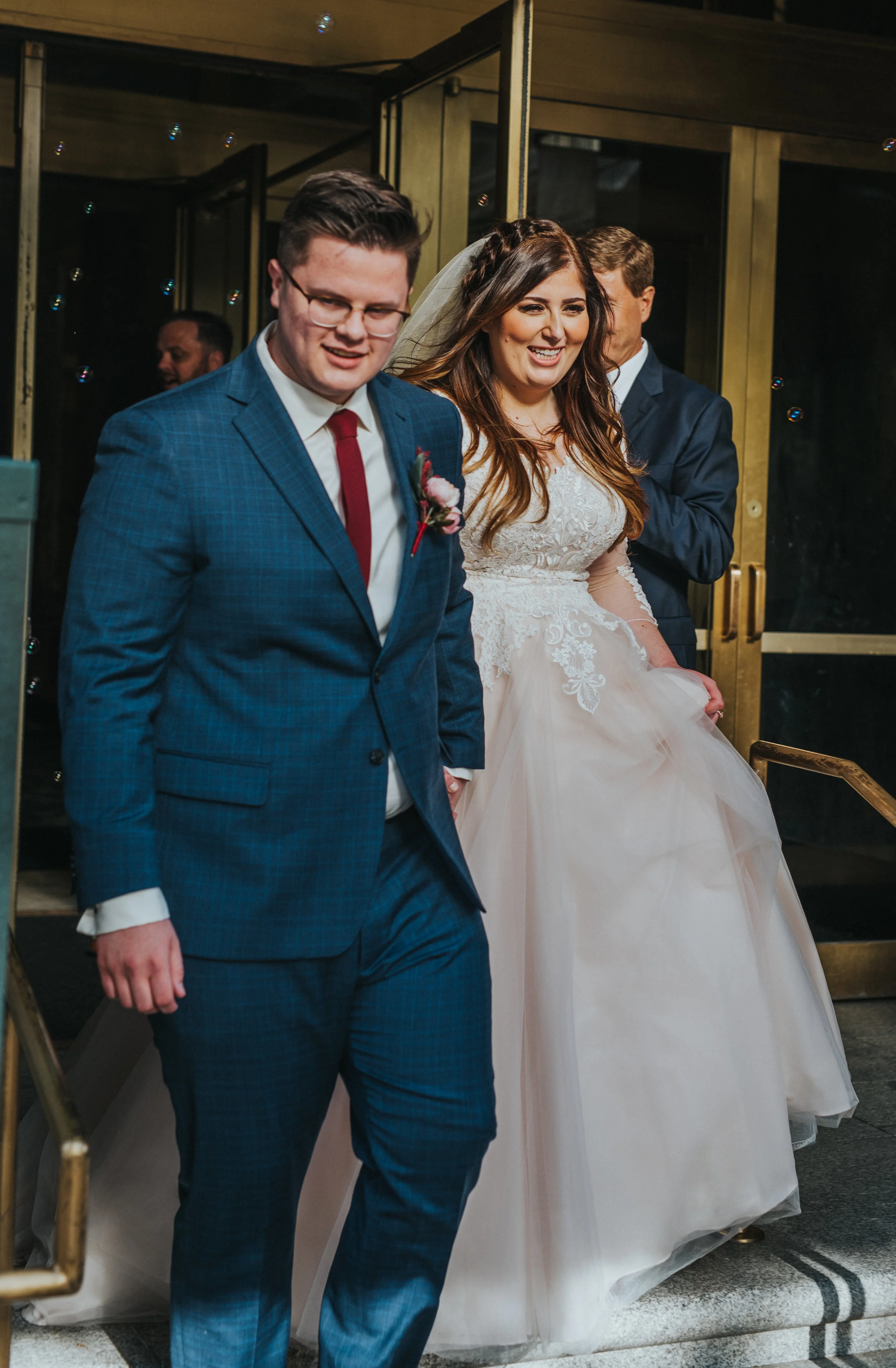  salt lake wedding photographer utah bride and groom suit and tie bubble exit send off inspiration lace wedding dress ball gown bridal hair inspiration bridal makeup goals husband and wife wedding color inspiration modest wedding dress couple send of