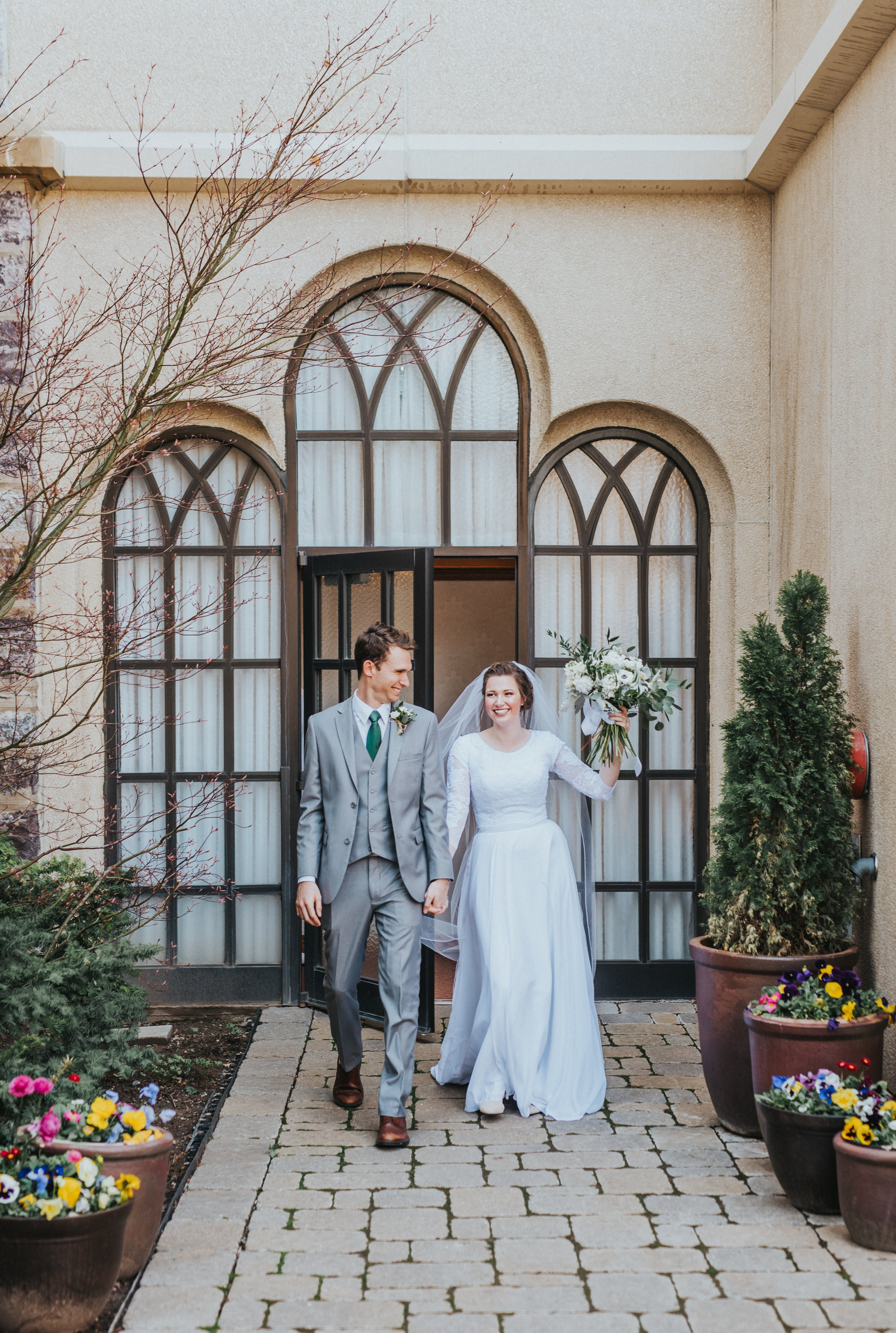 Grace &amp; Garrett Wedding Day | Logan LDS Temple Wedding