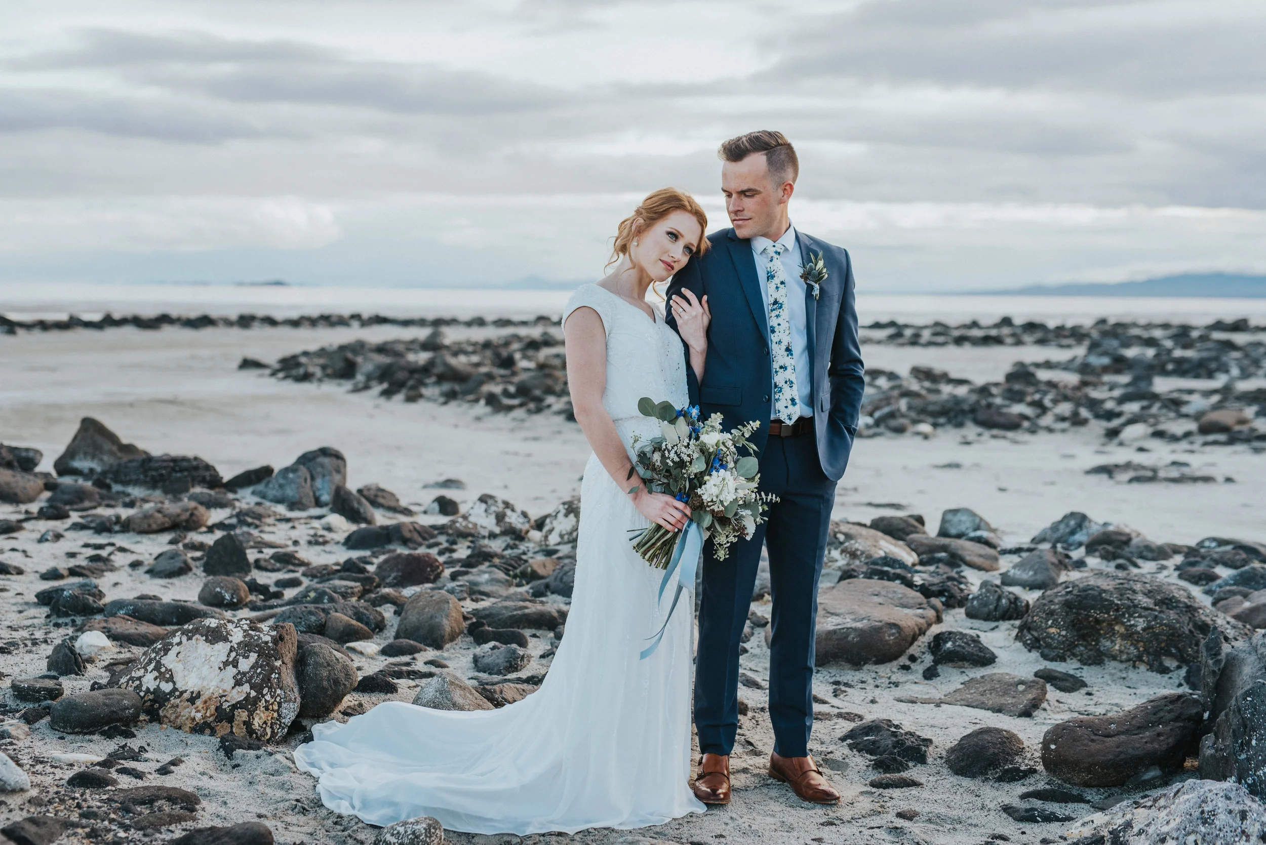 Parker &amp; Courtney Formals | Spiral Jetty Wedding Formals | Utah Wedding Photographer
