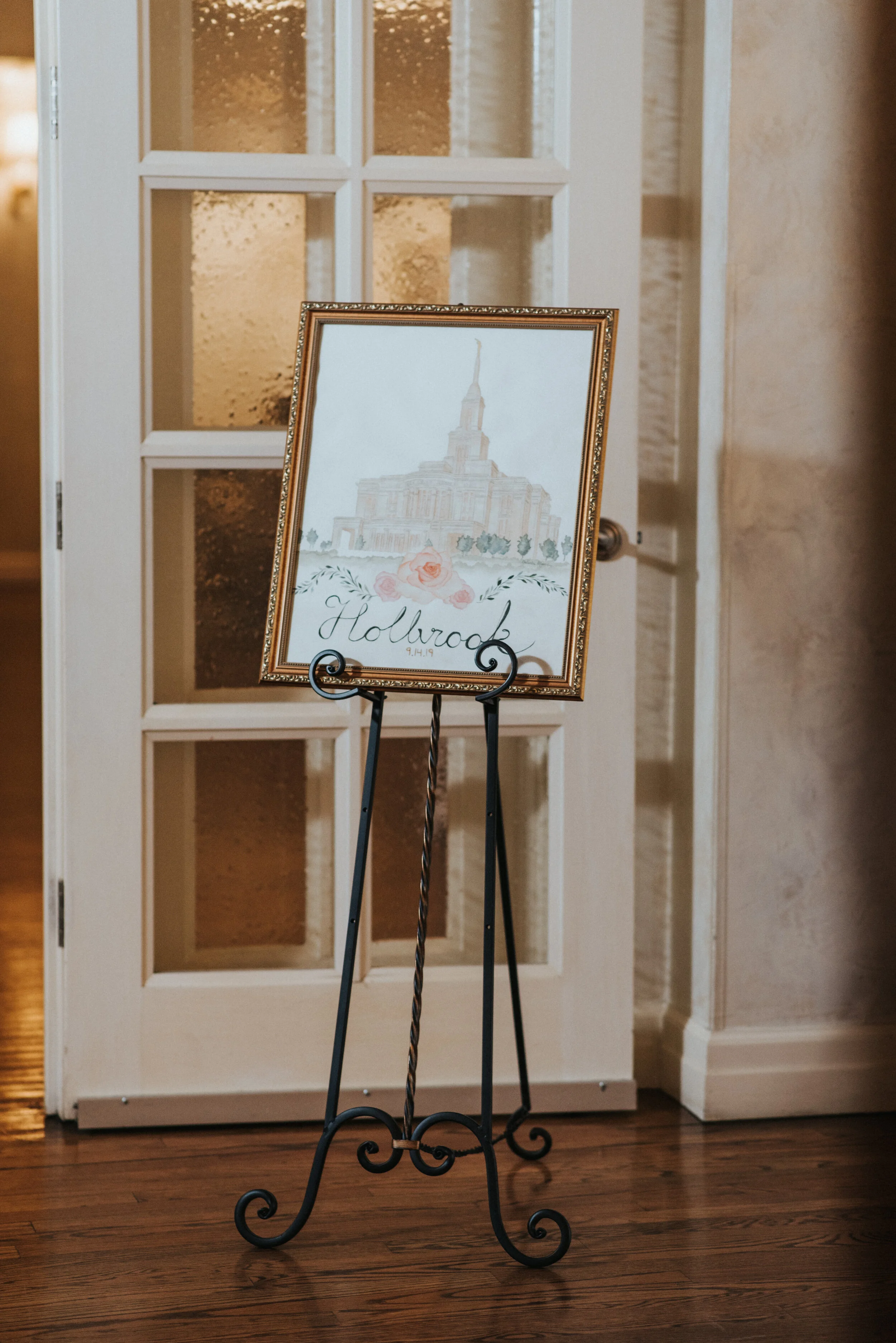  Utah wedding photographer The Manor at the Riverwoods LDS wedding real bride wedding decor inspo wedding decor ideas reception decor simple wedding decor Payson Utah Temple temple painting decor elegant decor simple wedding decor inspo reception cen