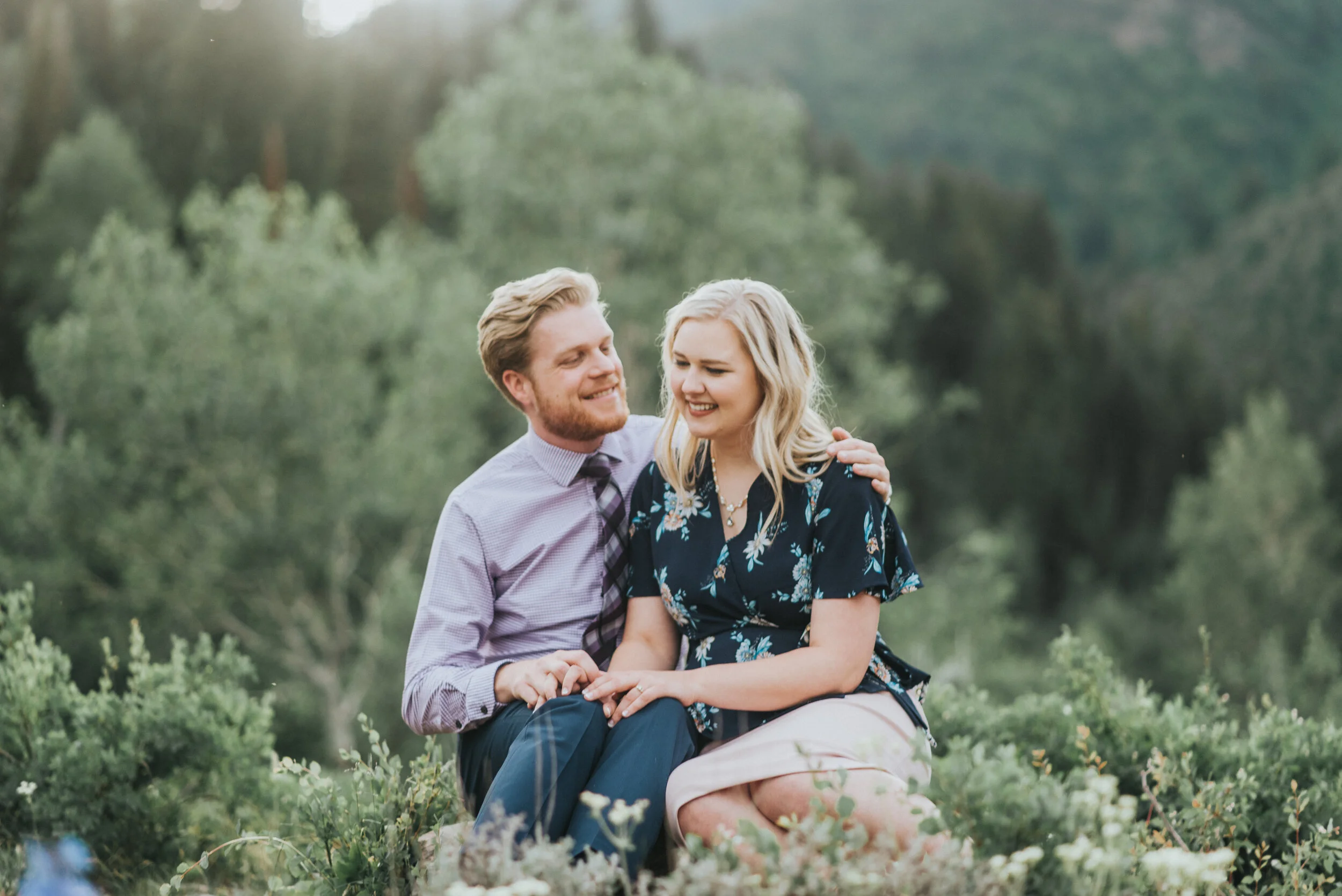 Adam &amp; Noelle Engagements | Jordan Pines Engagement Session | Salt Lake Utah Wedding Photographer