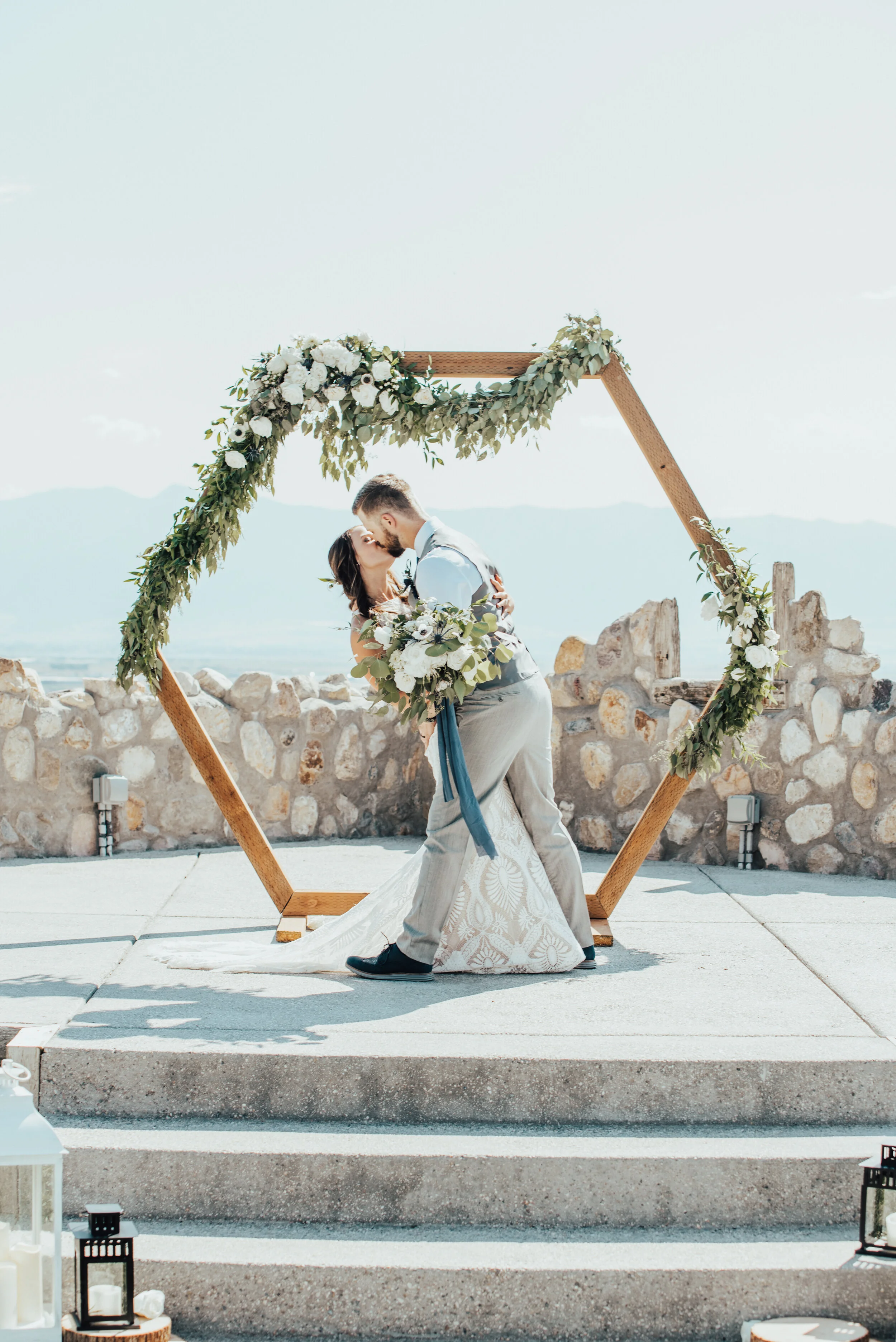 Tyler and Brooke Wedding | The Vineyards at Mt Naomi Farms Wedding | Logan Utah Wedding Photographer