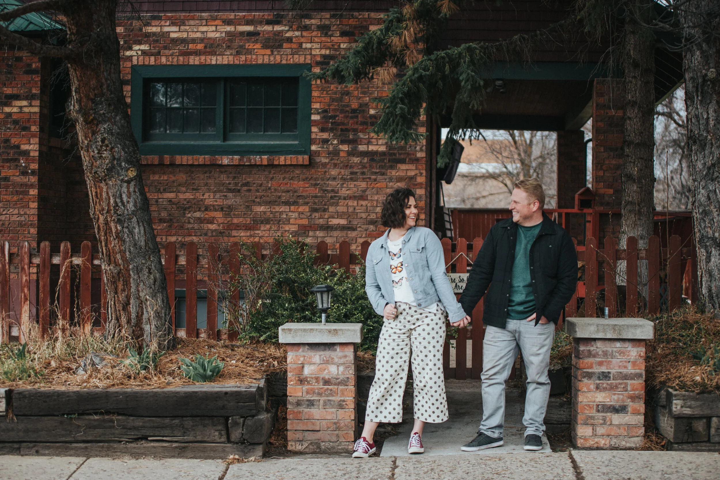 Brian and Kelsie Front Porch Session | Logan Utah Photographer