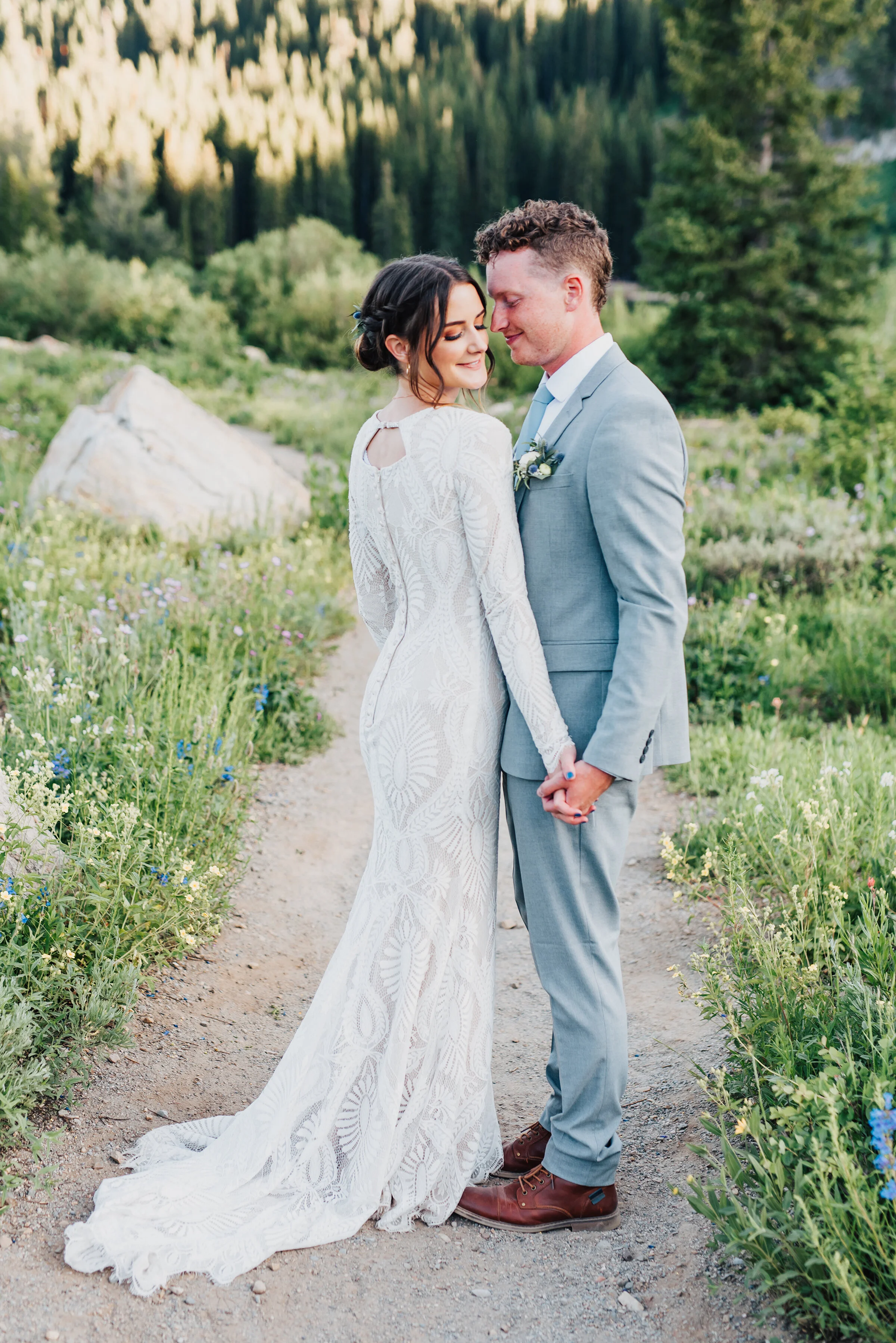 Austin + Shannon Formals at Tony Grove in Logan Canyon
