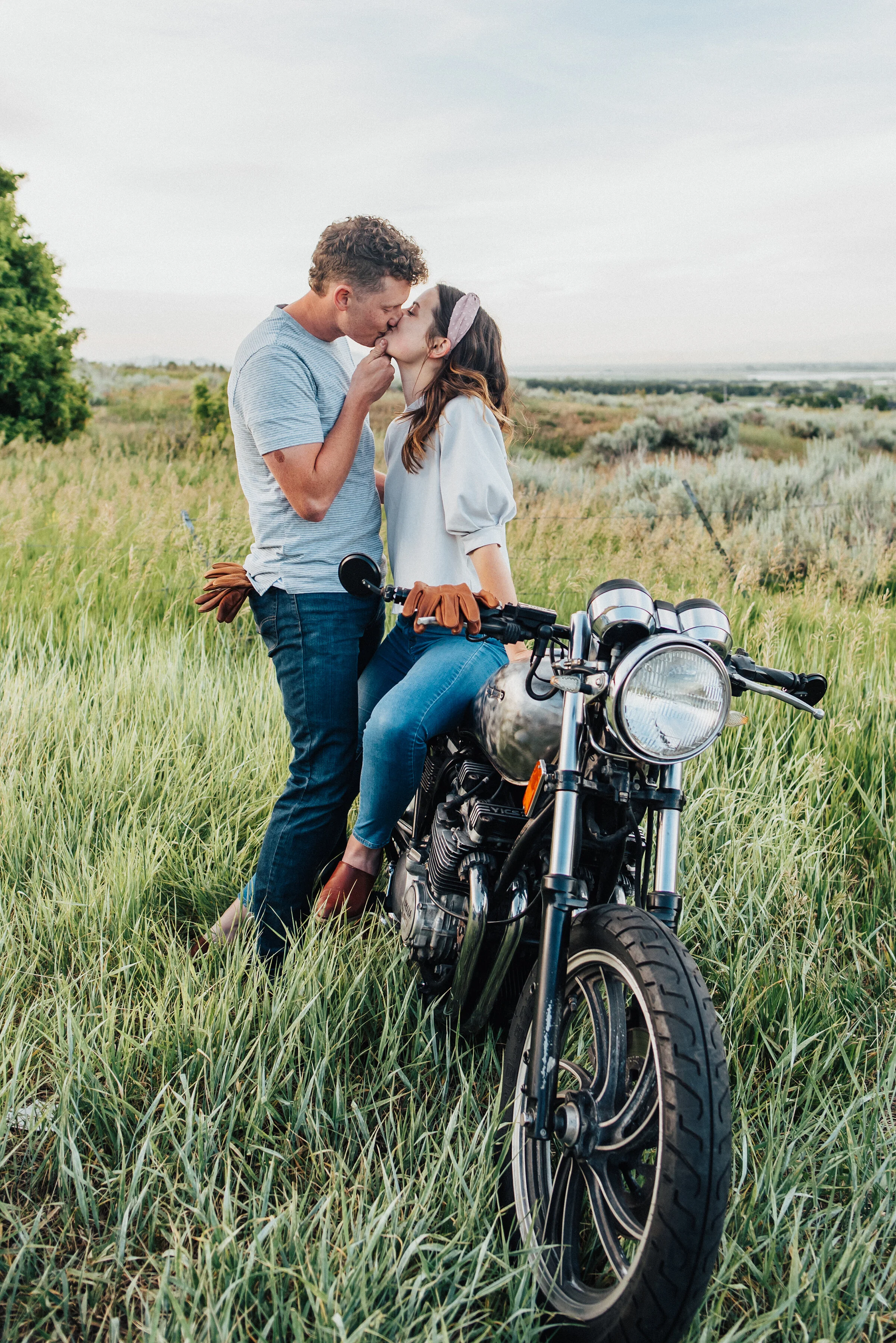 Austin + Shannon Engagements in Cache Valley