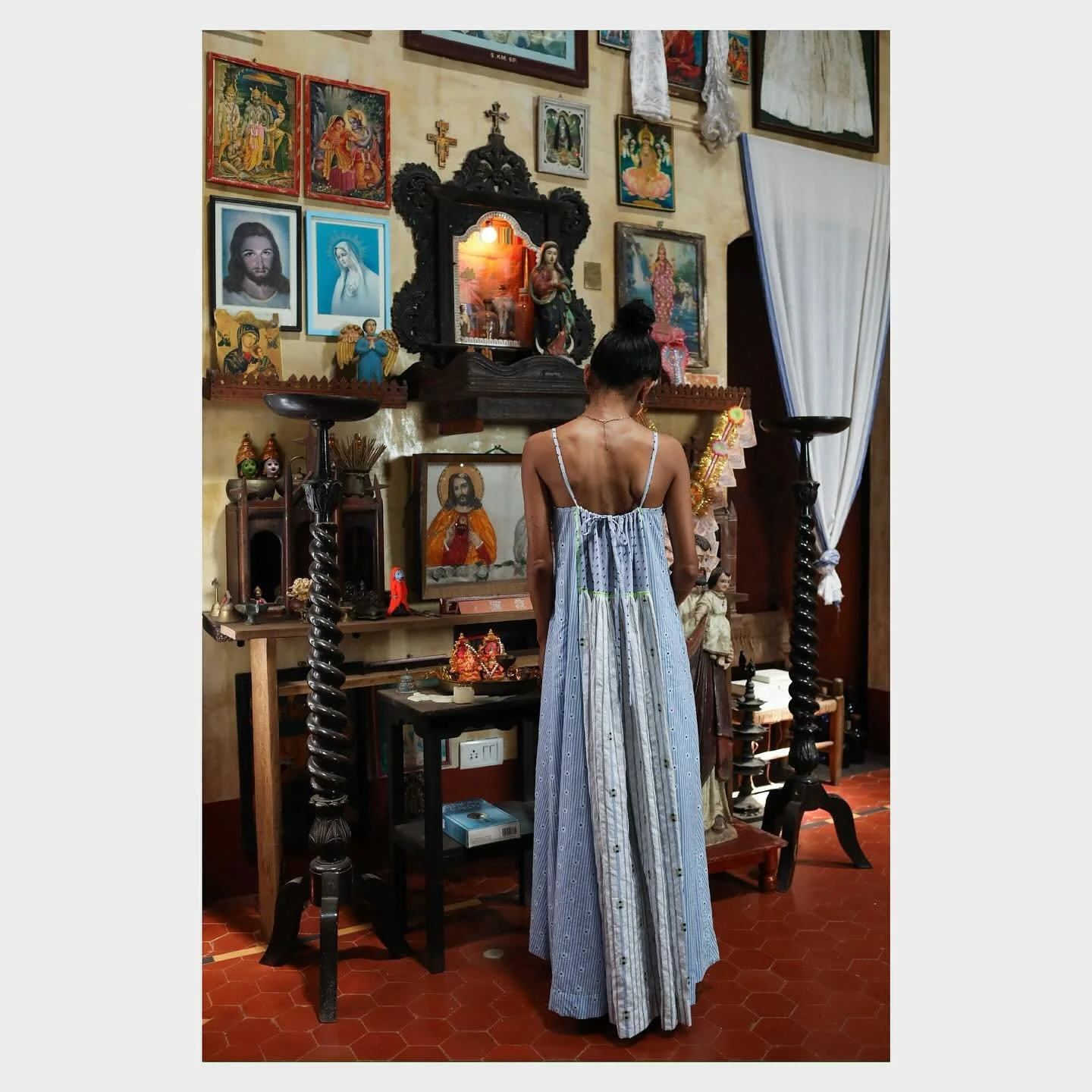 Savionjon x Japan pop-up 2024
@at_wanderers @tara.tokyo and @poetry_reading_fukuoka 
Morjim dress worn by @megbhalla 
Jewellery @jaipur_jewelry_bymasami 
Photo by @sheetalrmallar 
@masamichara @masaki_okada @itsuko_snow 
#saviojon #280siolim #slow