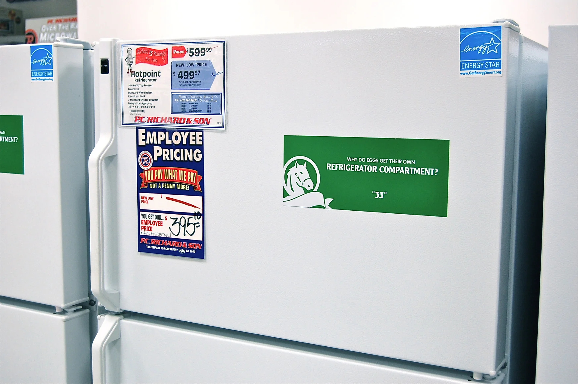 HEADLINE: Why do eggs get their own refrigerator compartment?