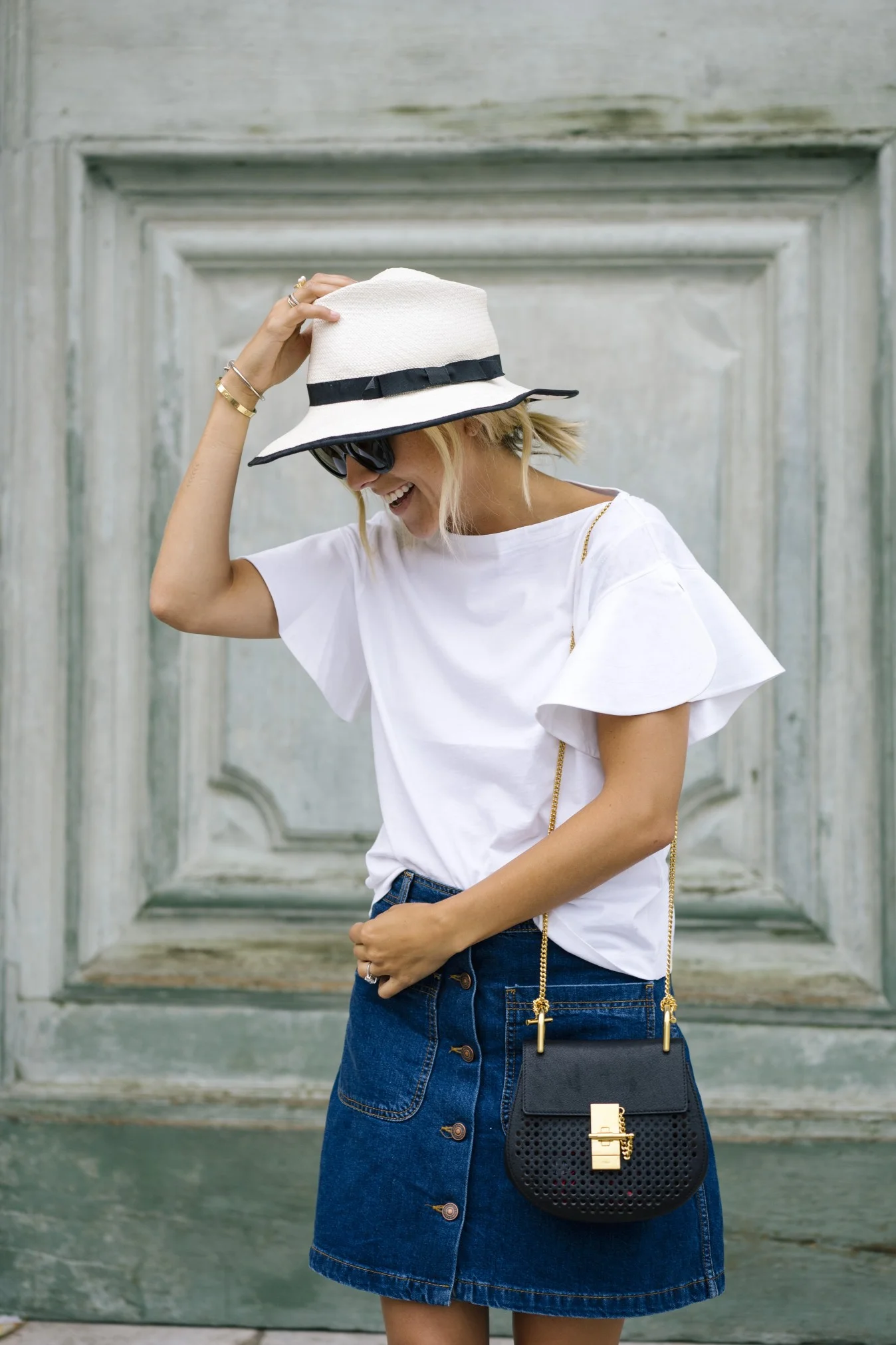 pic from Damsel in Dior : See by Chloe blouse and Forever 21 skirt