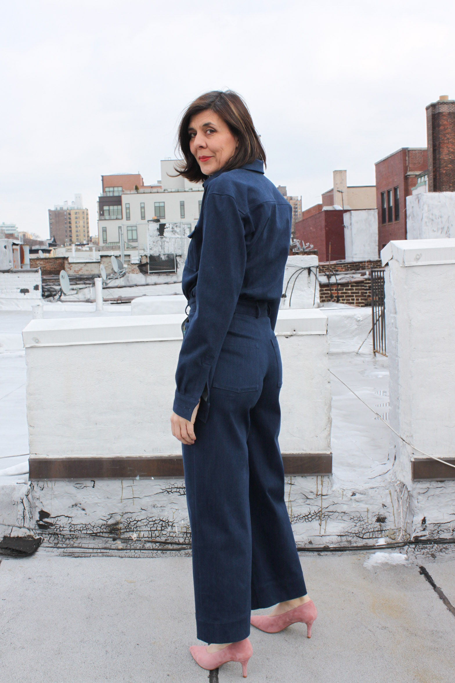 The Story Behind My Sustainable Denim Jumpsuit - FunkyForty