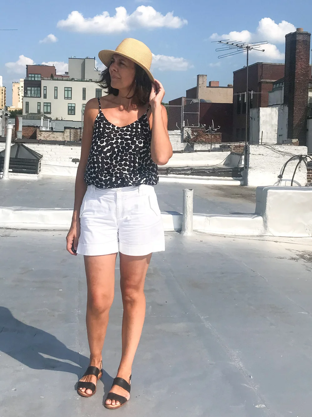 Cotton voile Ogden Cami, Summer 2019