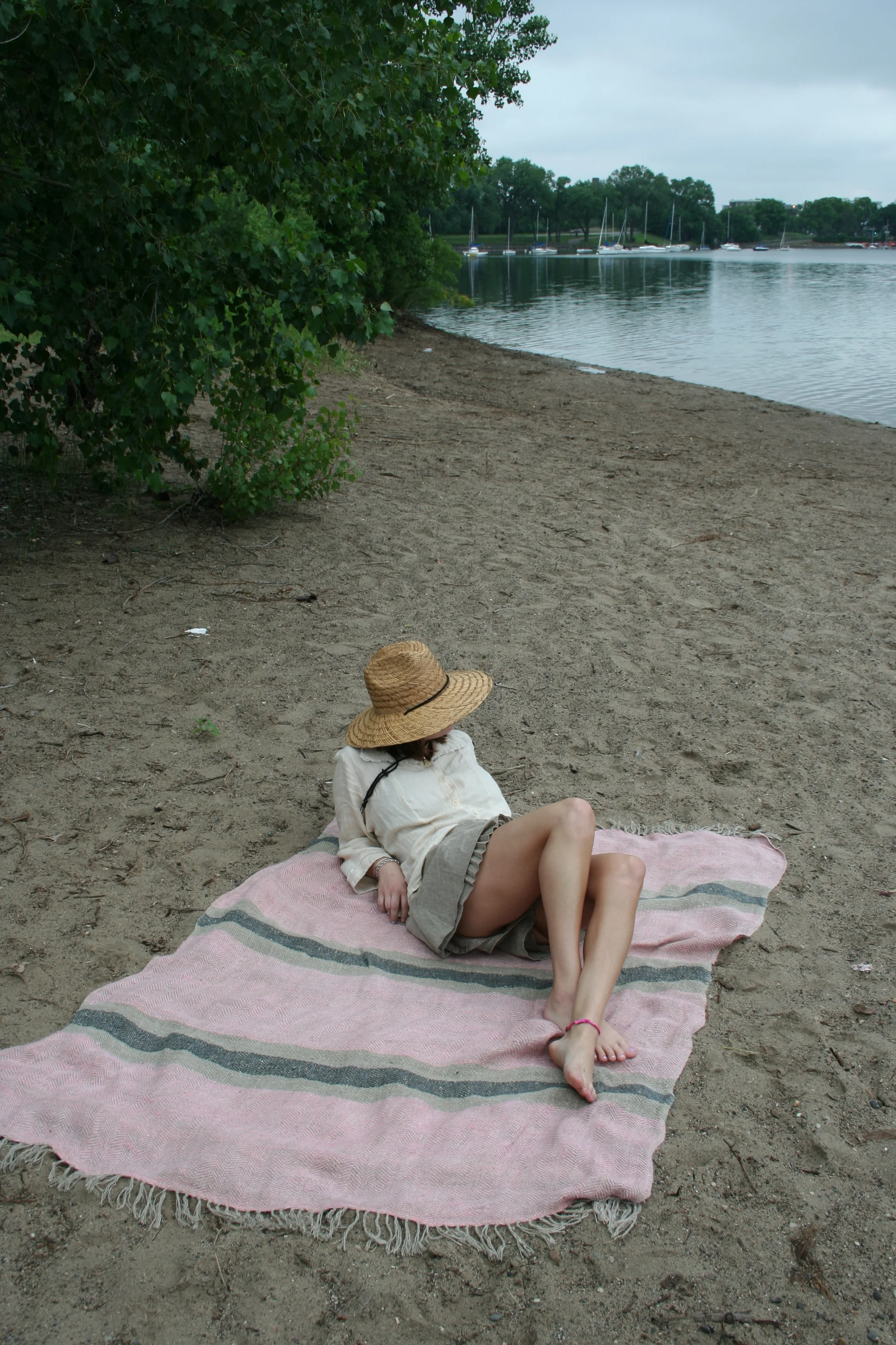 Namibia linen on the sand