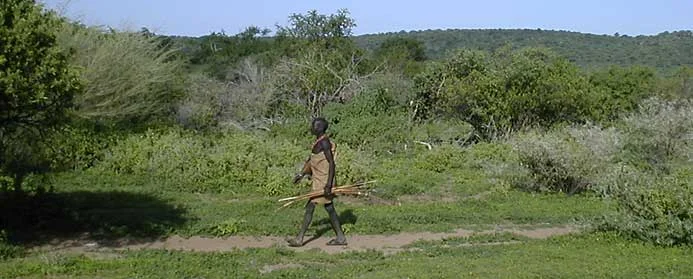 Hadza bushman, Tanzania 2000
