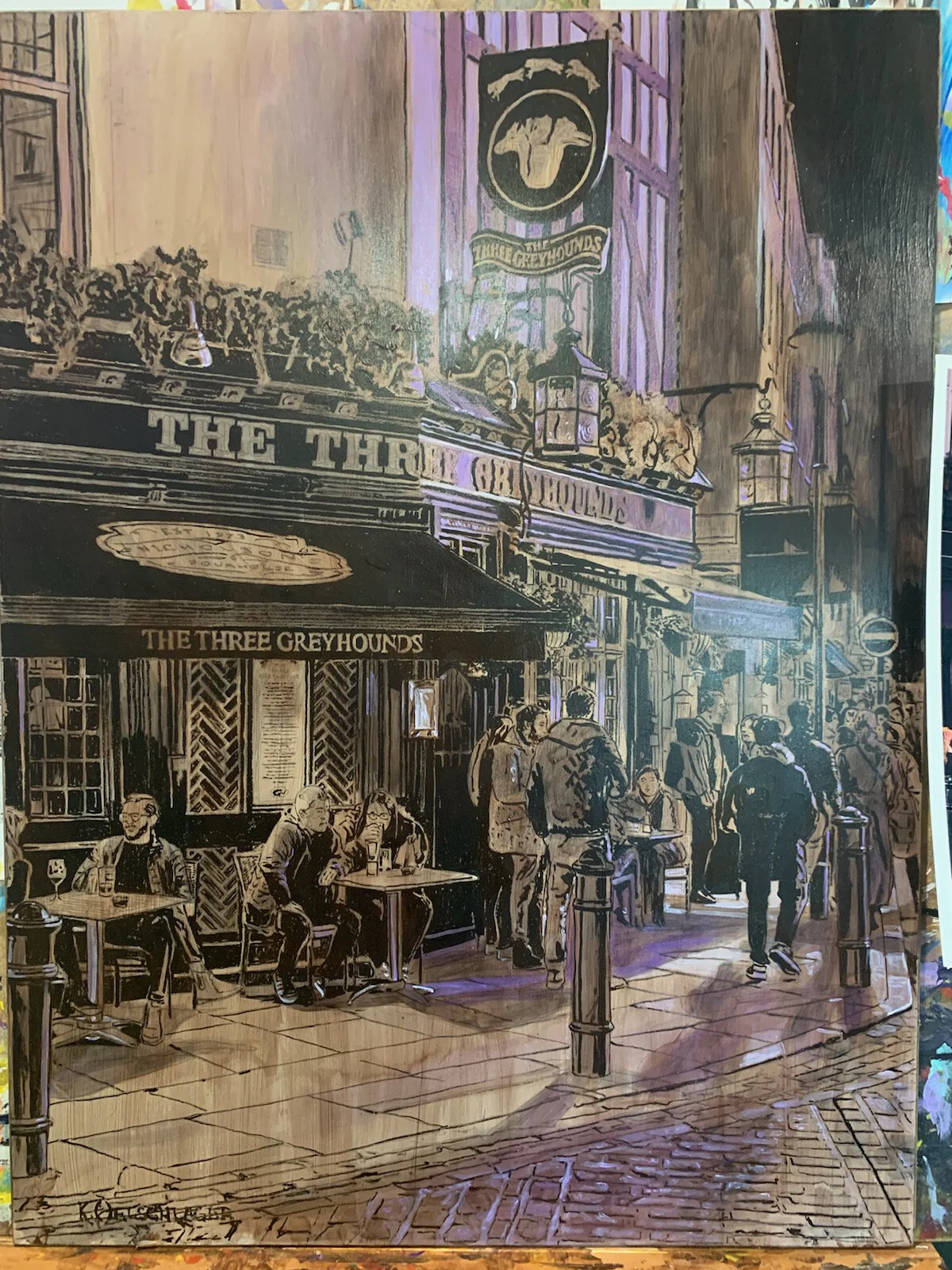 First Layer of Color