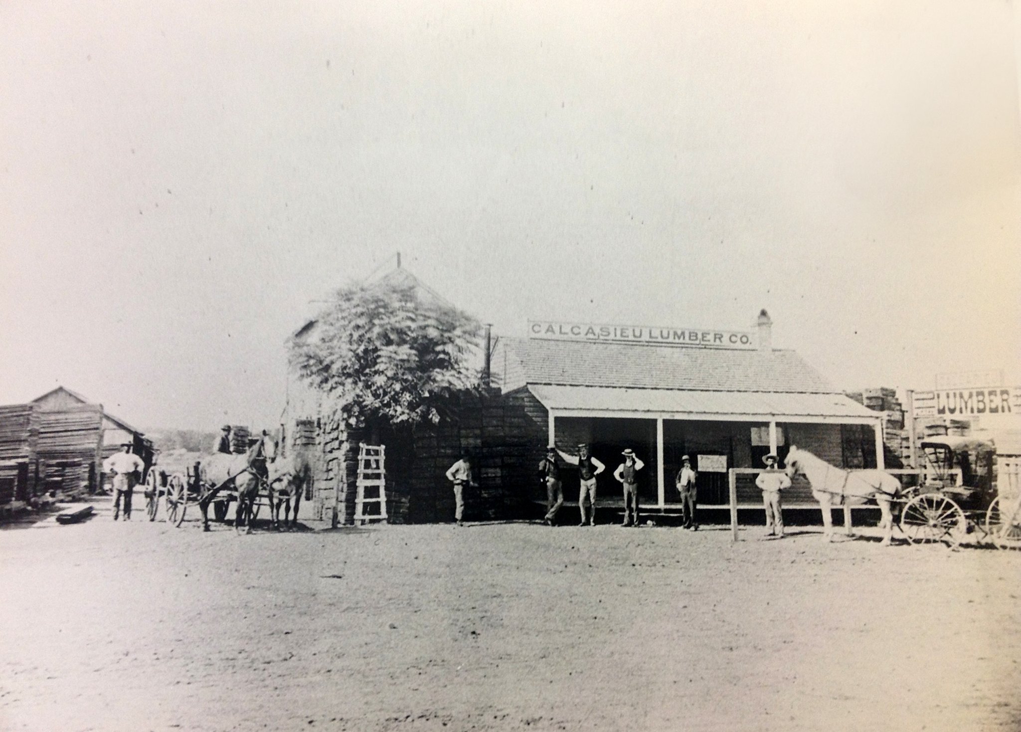 Founded in the 1880s, Calcasieu Lumber Company was Austin's first lumber yard. Image found on www.mystatesman.com