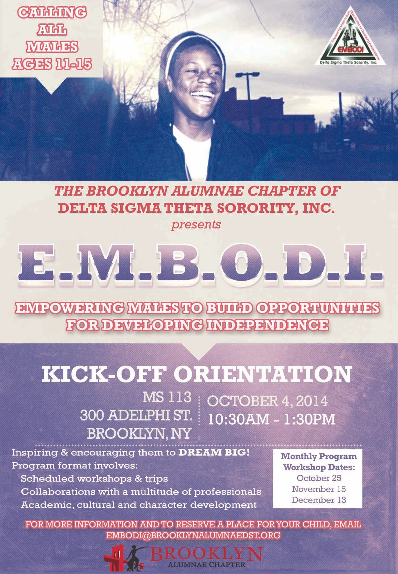 Embodi Kick Off And Orientation Brooklyn Alumnae Chapter Delta Sigma Theta
