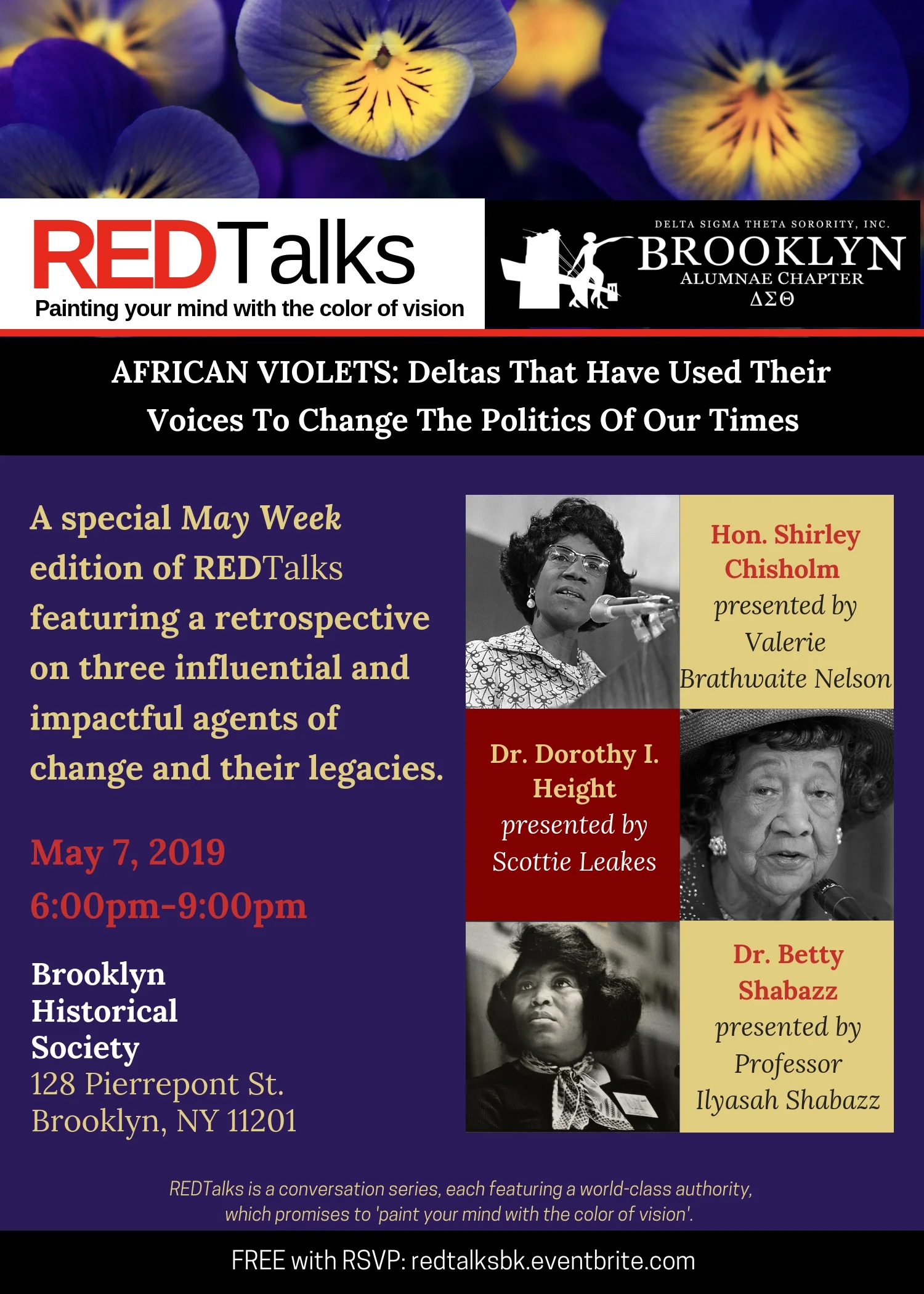 AFRICAN VIOLETS: Deltas That Have Used Their Voices to Change the Politics of Our Times