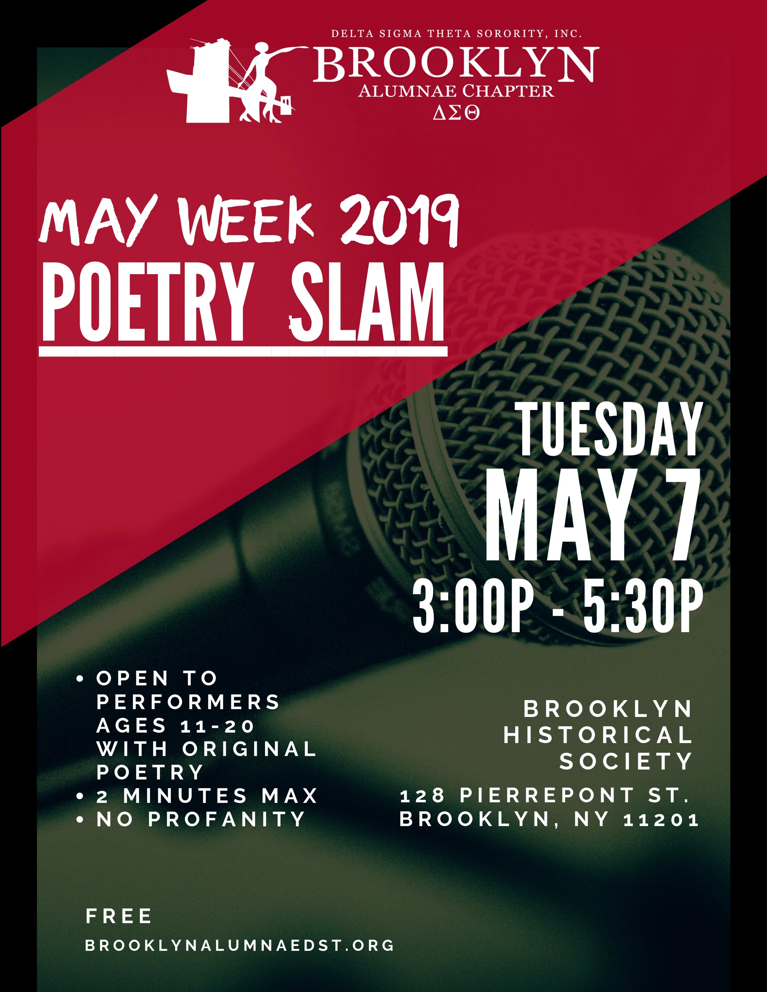 May Week 2019's Poetry Slam