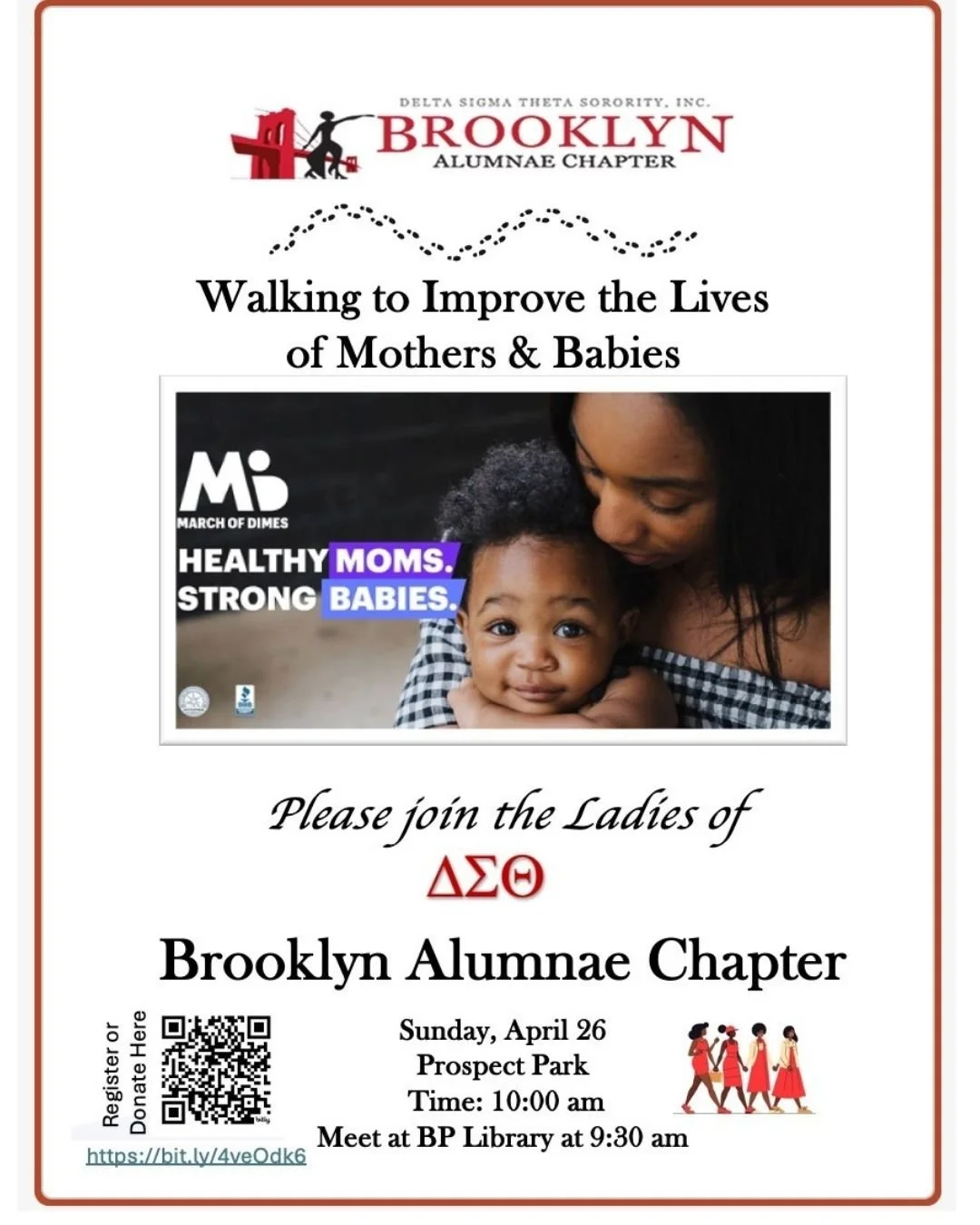 WALKING TO IMPROVE THE LIVES OF MOTHERS AND BABIES