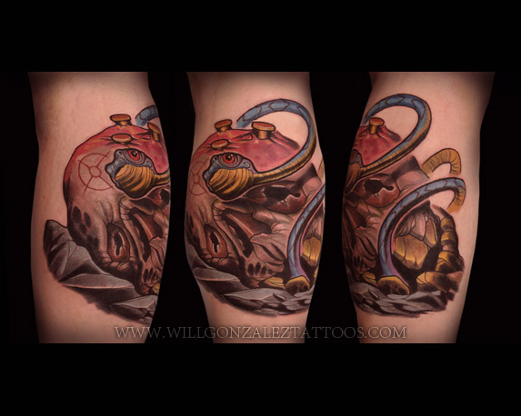 Skull and Snake.
