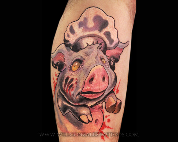 Chef Pig.