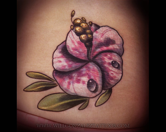 Hibiscus.