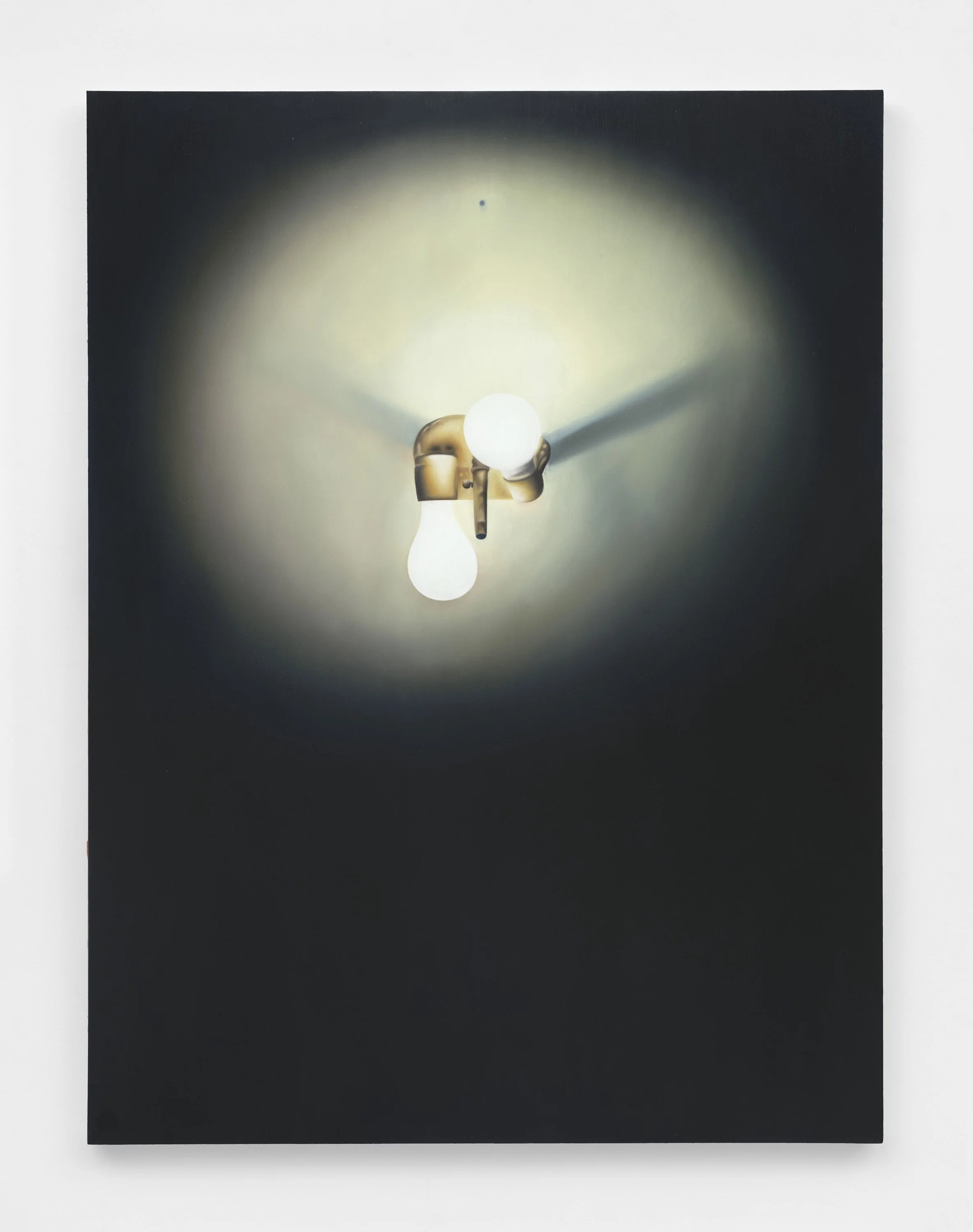   Light Bulbs , 2023, Oil on linen, 64 x 48 inches 