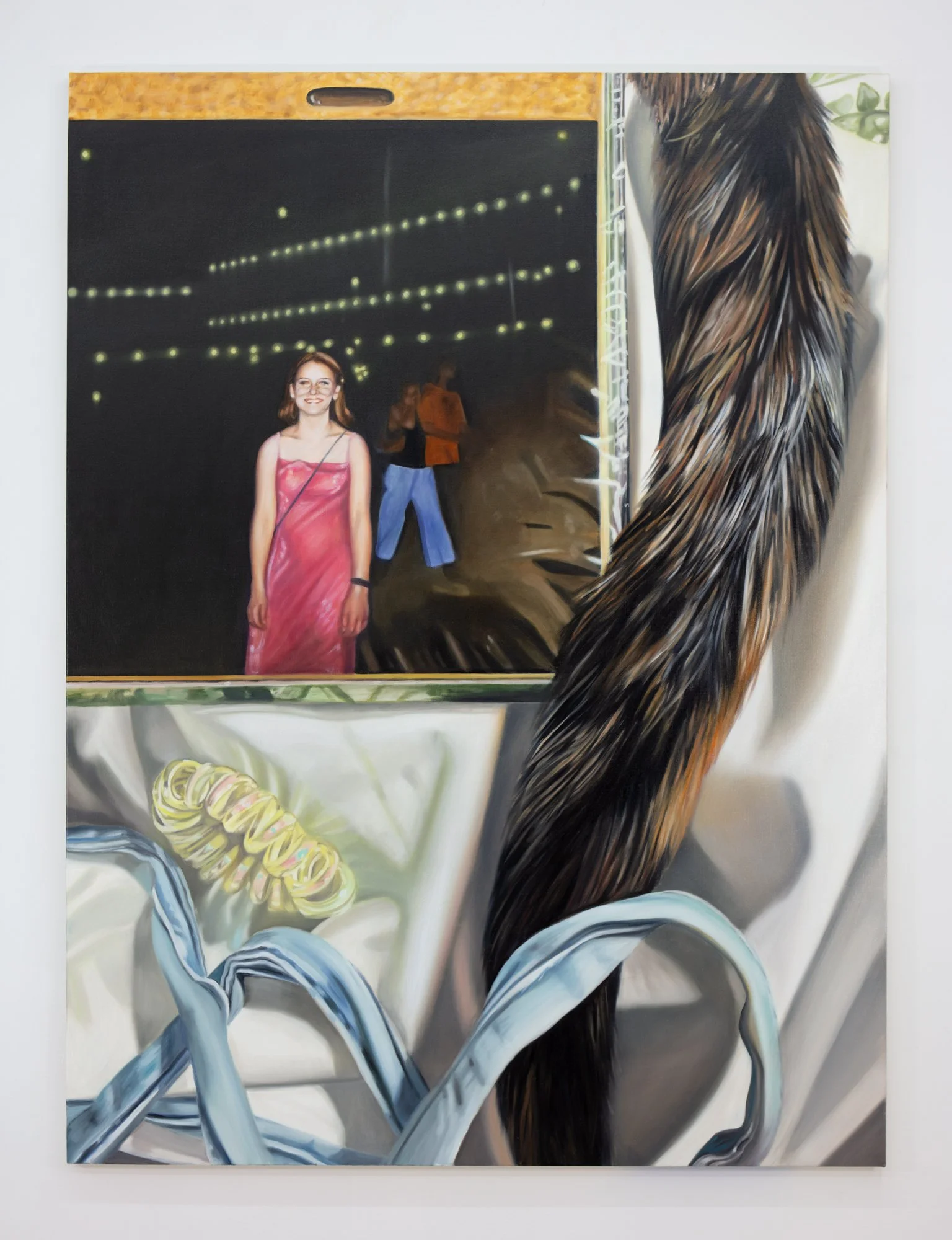   Piazza San Marco , 2026, Oil on linen, 64 x 48 inches  