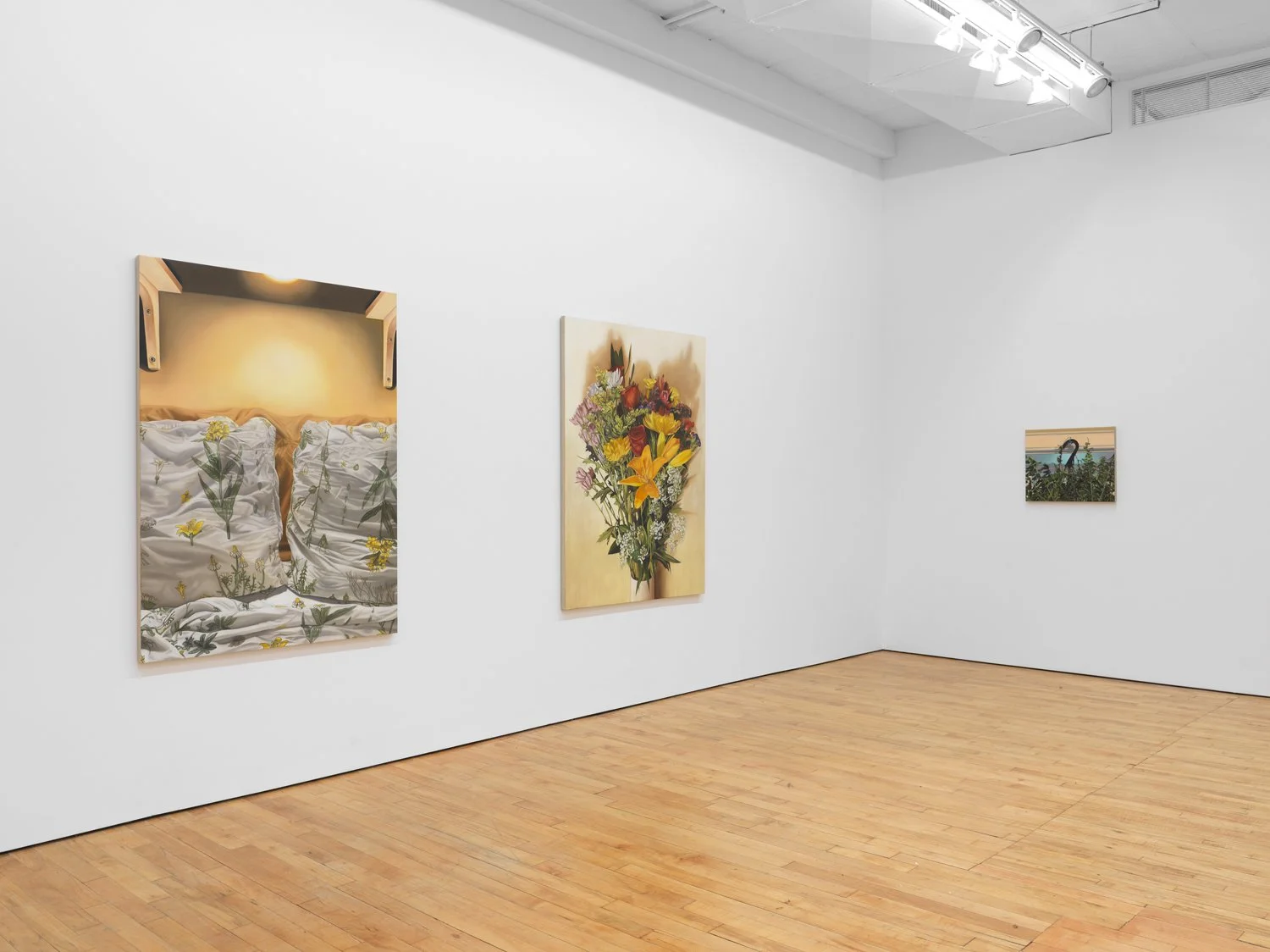  Installation view,  Circle the Drain,  Marinaro, New York, NY 2024 
