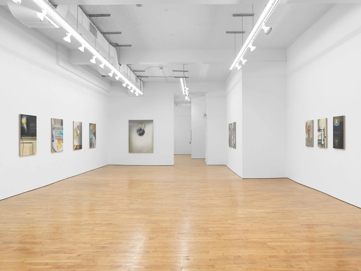 Installation view,  Circle the Drain,  Marinaro, New York, NY 2024 