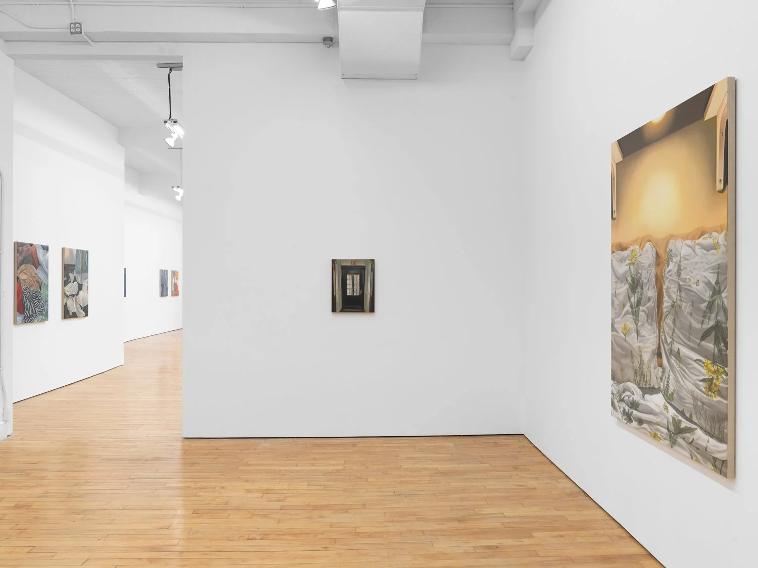  Installation view,  Circle the Drain,  Marinaro, New York, NY 2024 