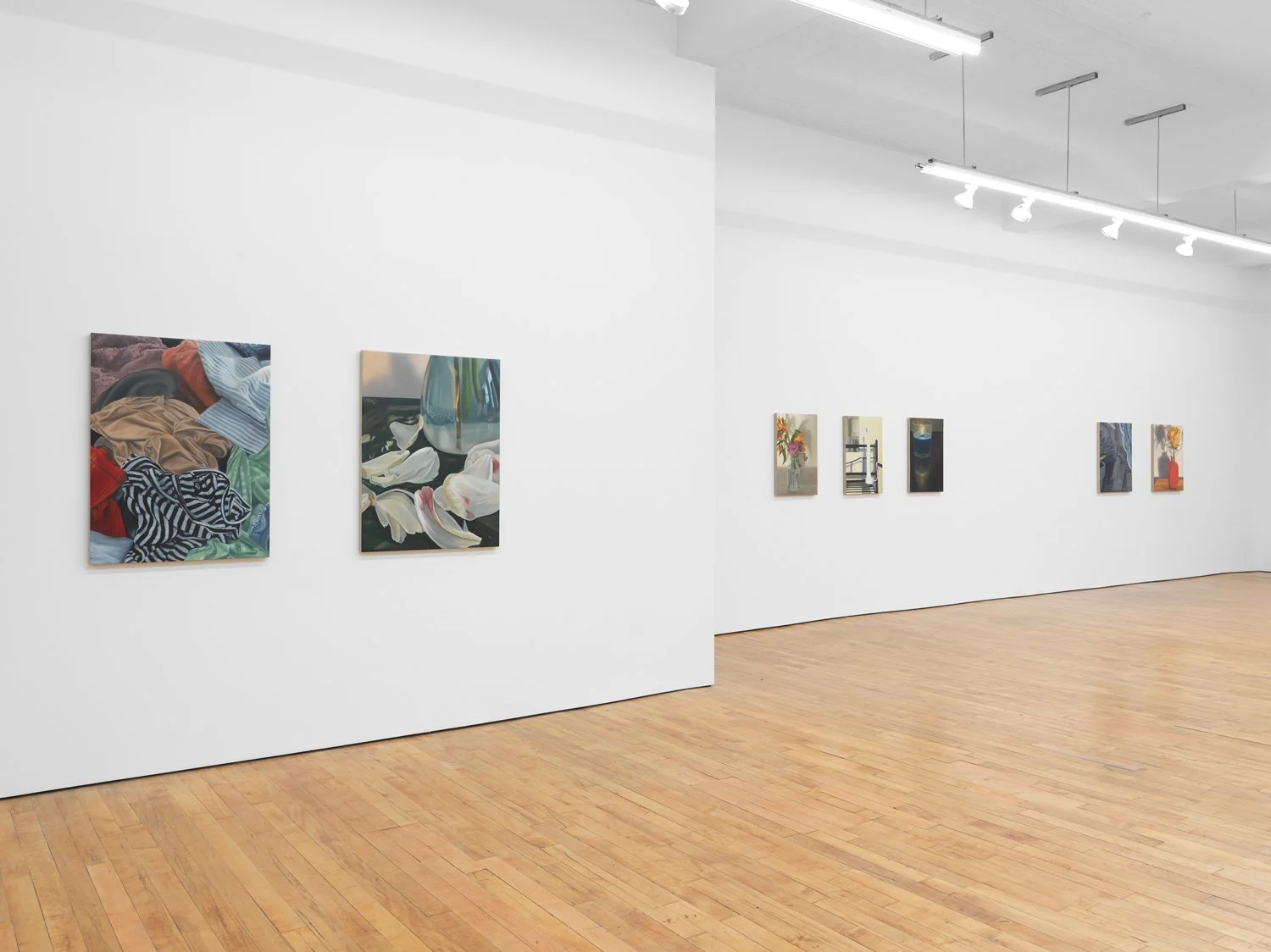  Installation view,  Circle the Drain,  Marinaro, New York, NY 2024 