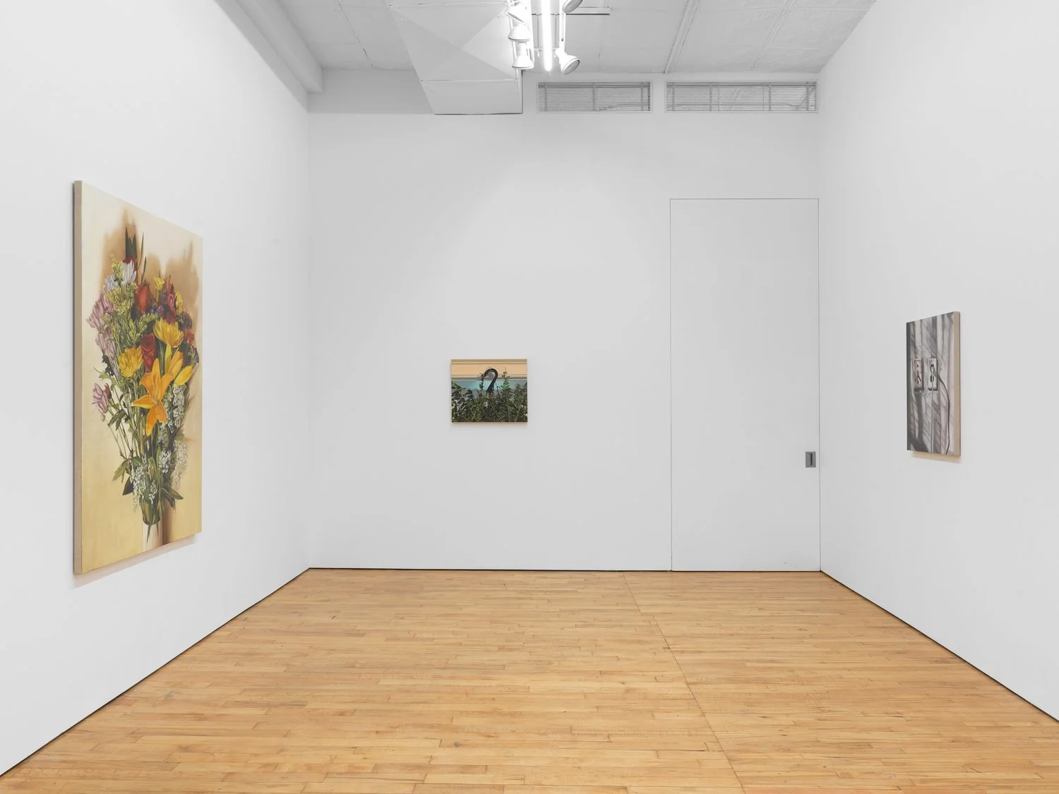 Installation view,  Circle the Drain,  Marinaro, New York, NY 2024 