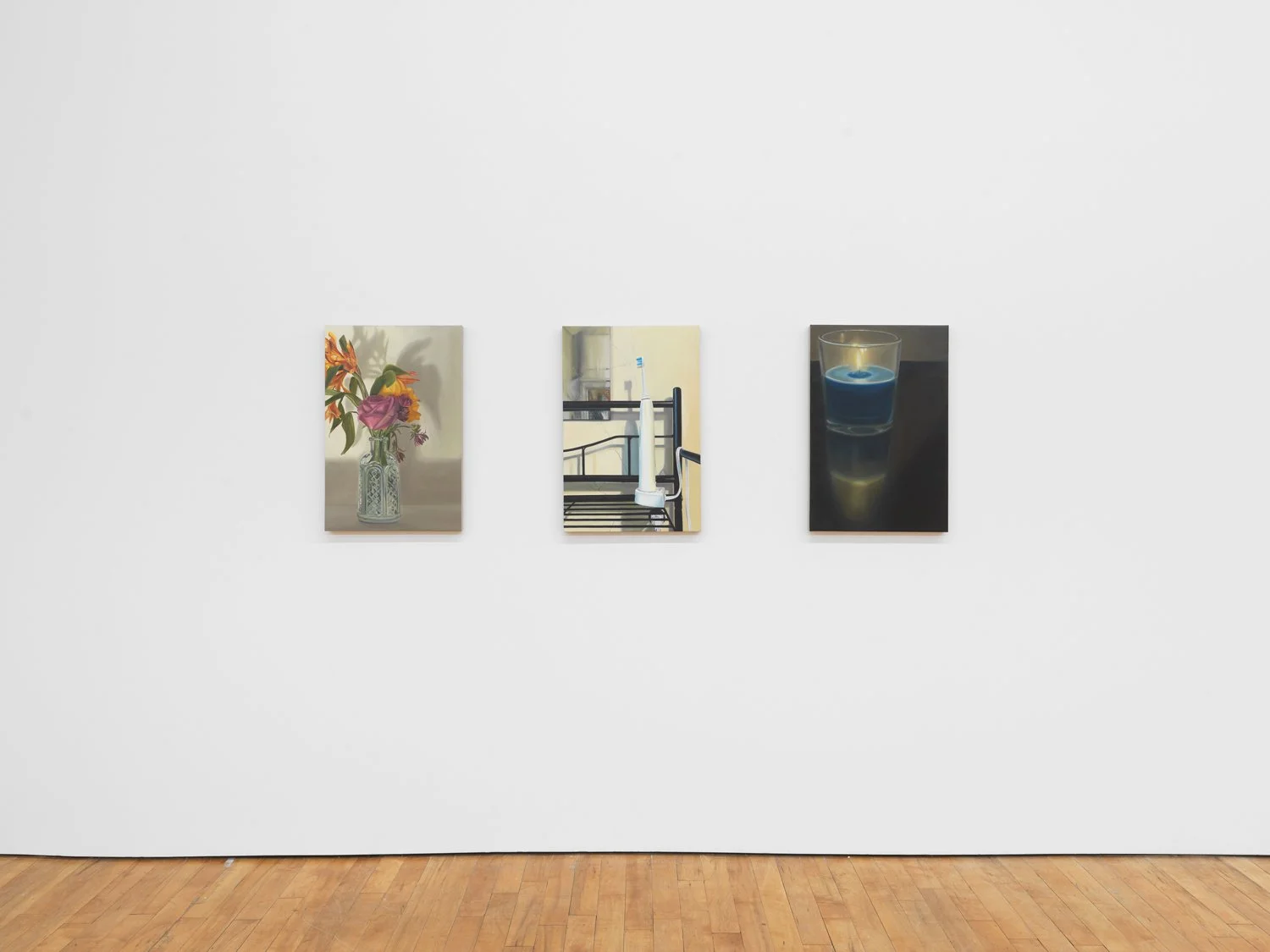  Installation view,  Circle the Drain,  Marinaro, New York, NY 2024 