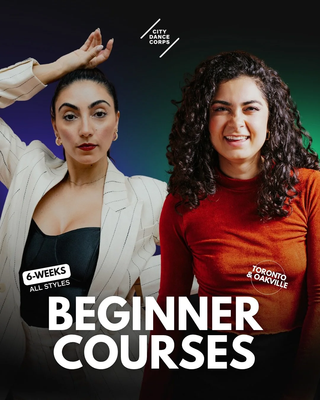 New sessions are starting up, are you ready?! 🔥

CDC TORONTO &amp; OAKVILLE📍

Various styles, all curated for our Beginner dancers ready to elevate their training! 

Browse through our upcoming courses via the CDC app 📲

#CityDanceCorps #DanceMore