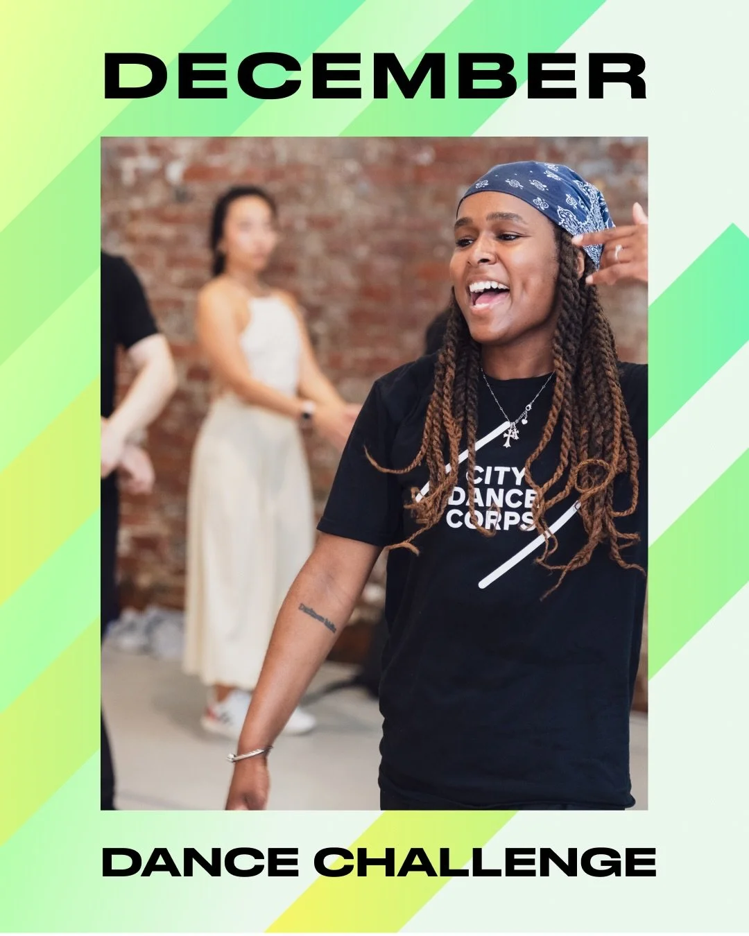 The December Dance Challenge is back and better than ever!

End the year on a high note by filling your month with movement, music, and community - and earn prizes while you&rsquo;re at it.

🎁Take at least 25 dance classes in December and you&rsquo;