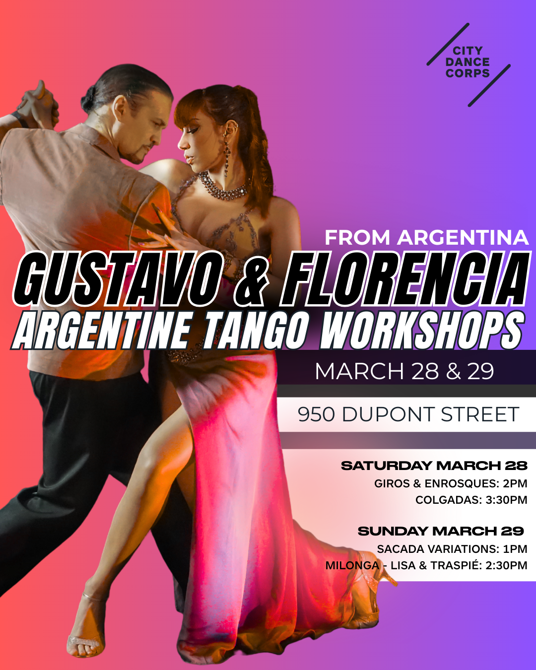 Gustavo Russo & Florencia Lucano From Argentina