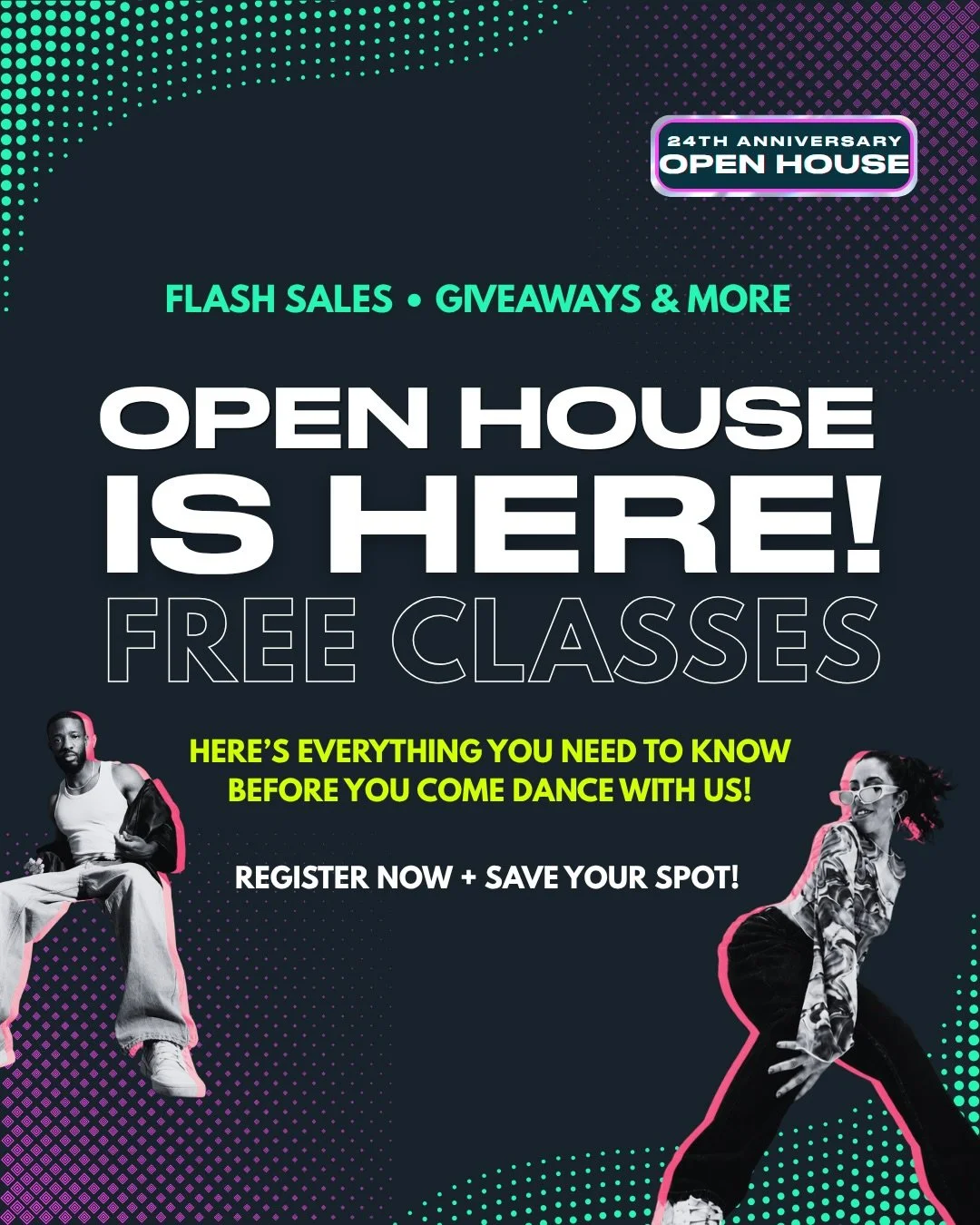 OPEN HOUSE IS ALMOST HERE! 🎉

So we&rsquo;ve put together a simple guide with some of the most frequently asked questions to help you get ready for Open House! ✨

📍 TORONTO &mdash; September 13💚
📍 OAKVILLE &mdash; September 19💜

⚠️ A little remi
