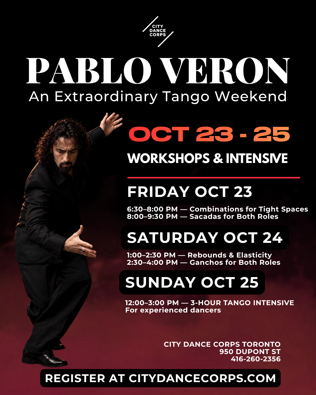 Pablo Veron Toronto Tango Weekend